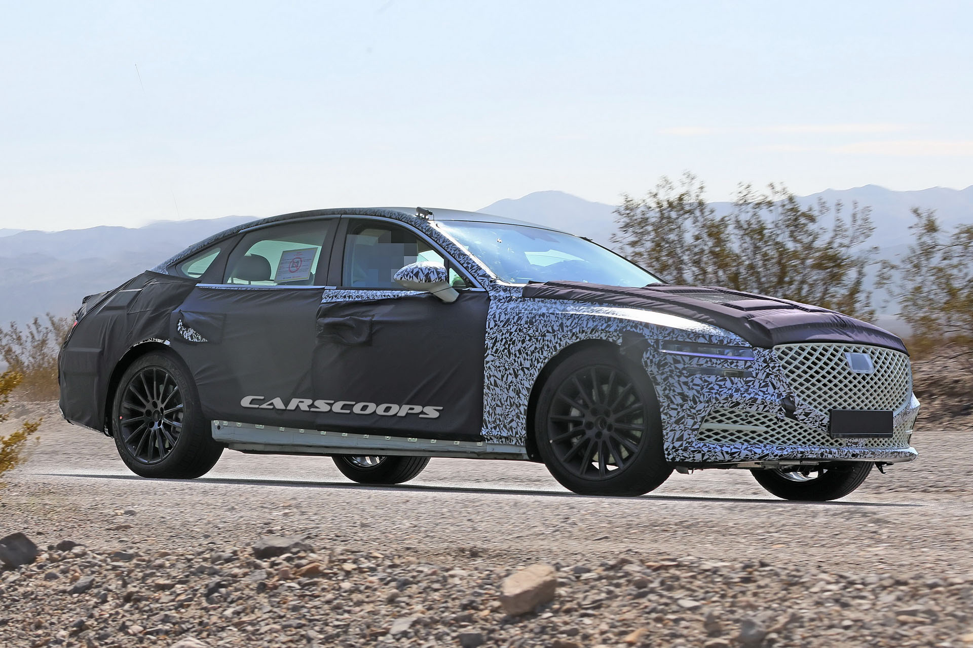 Genesis-G80-Scoop-04 2020 Genesis G80 Shows Off GV80-Inspired Face And Sexy Body