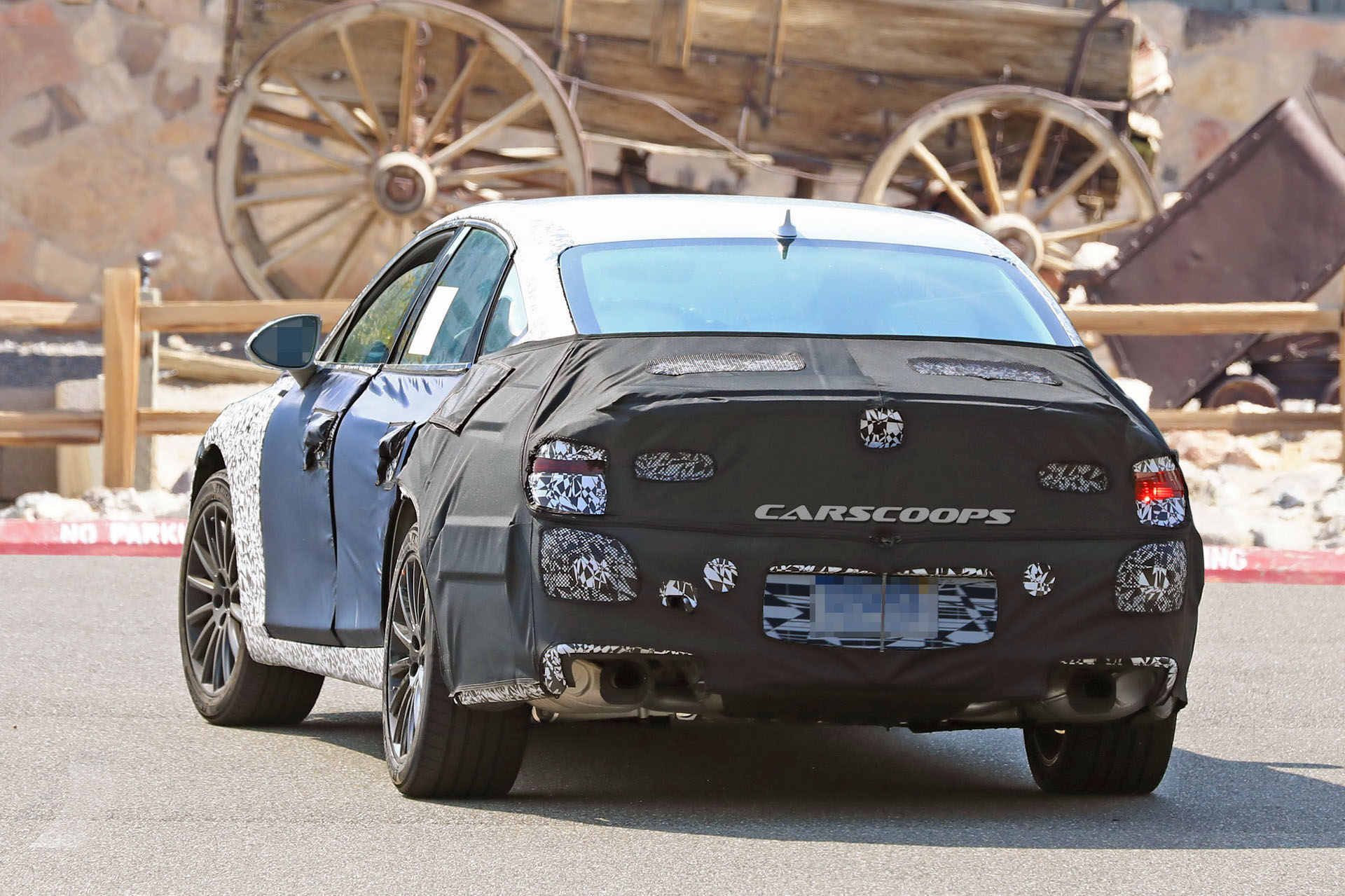 Genesis-G80-Scoop-07 2020 Genesis G80 Shows Off GV80-Inspired Face And Sexy Body