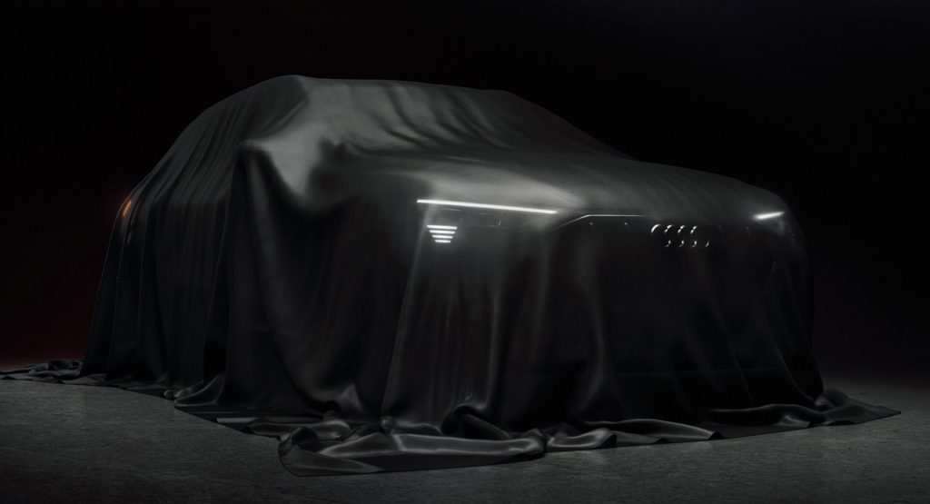  Audi Teases E-Tron Electric SUV As It Gears Up For September 17 Reveal