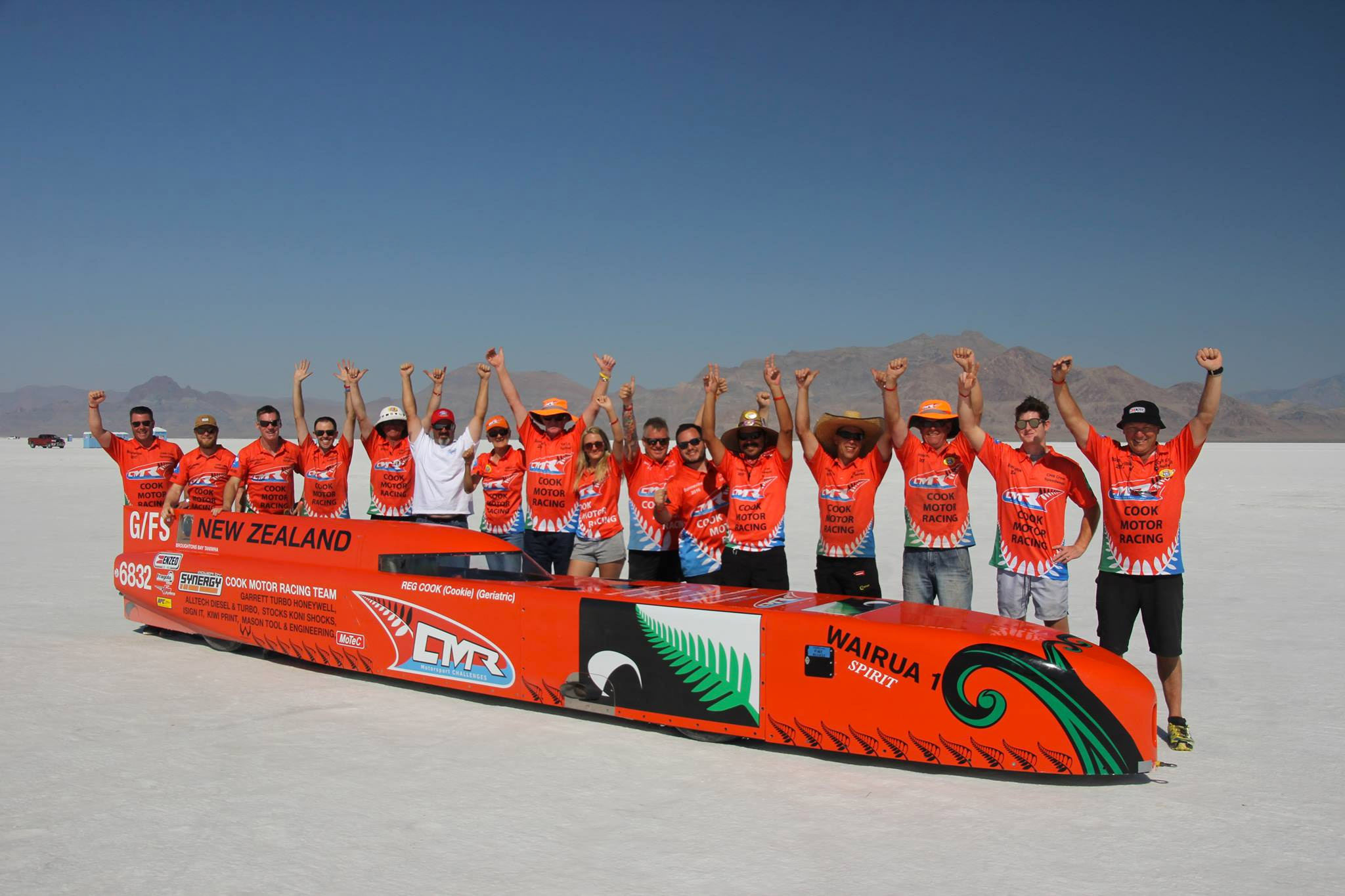 cmr-bonneville-1 CMR Streamliner Hits 318 MPH Under F1 Power At Bonneville