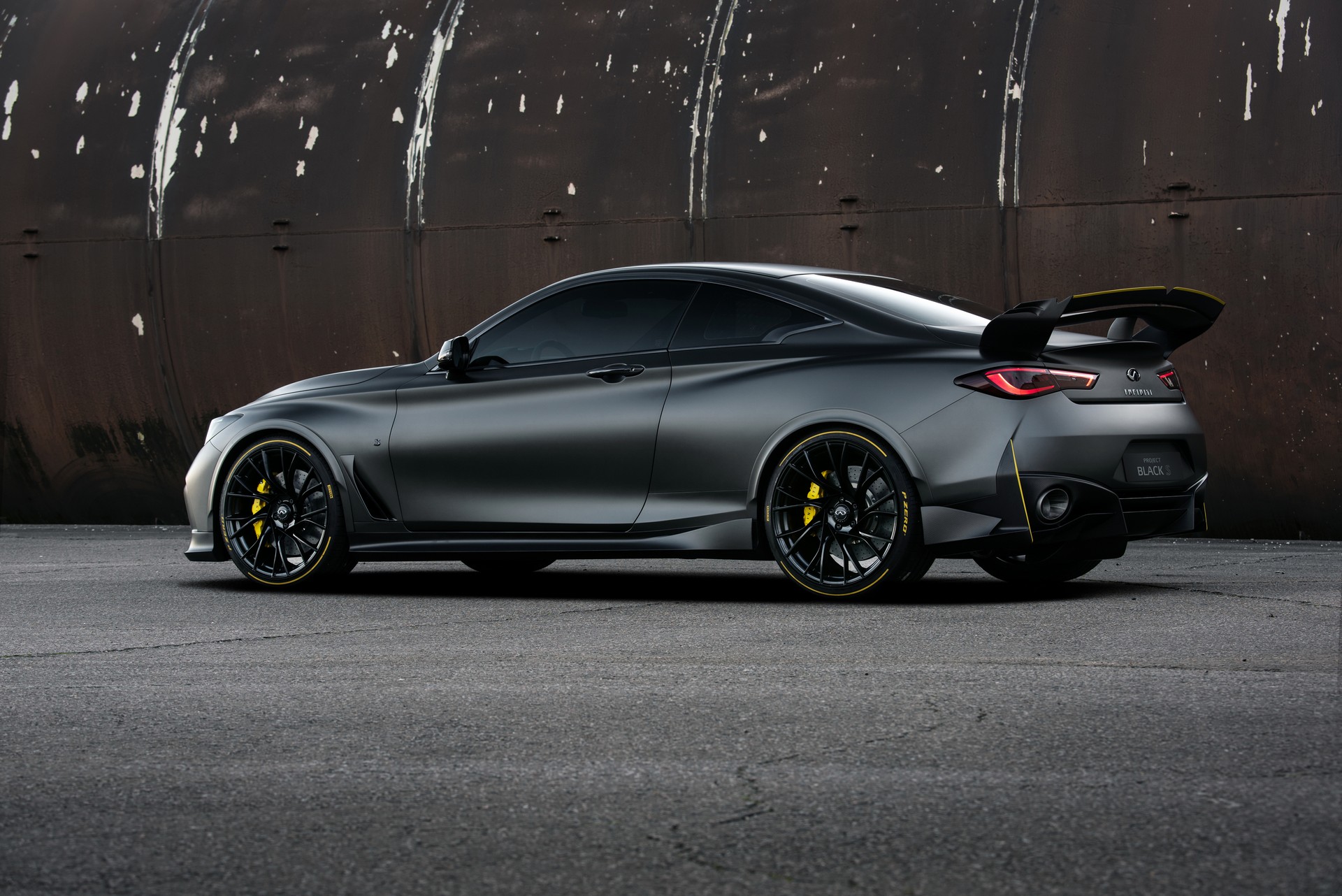 Infiniti Project Black S Concept-16 Infiniti Project Black S Concept With F1 Hybrid Tech Has The Power Go After M4, RS5