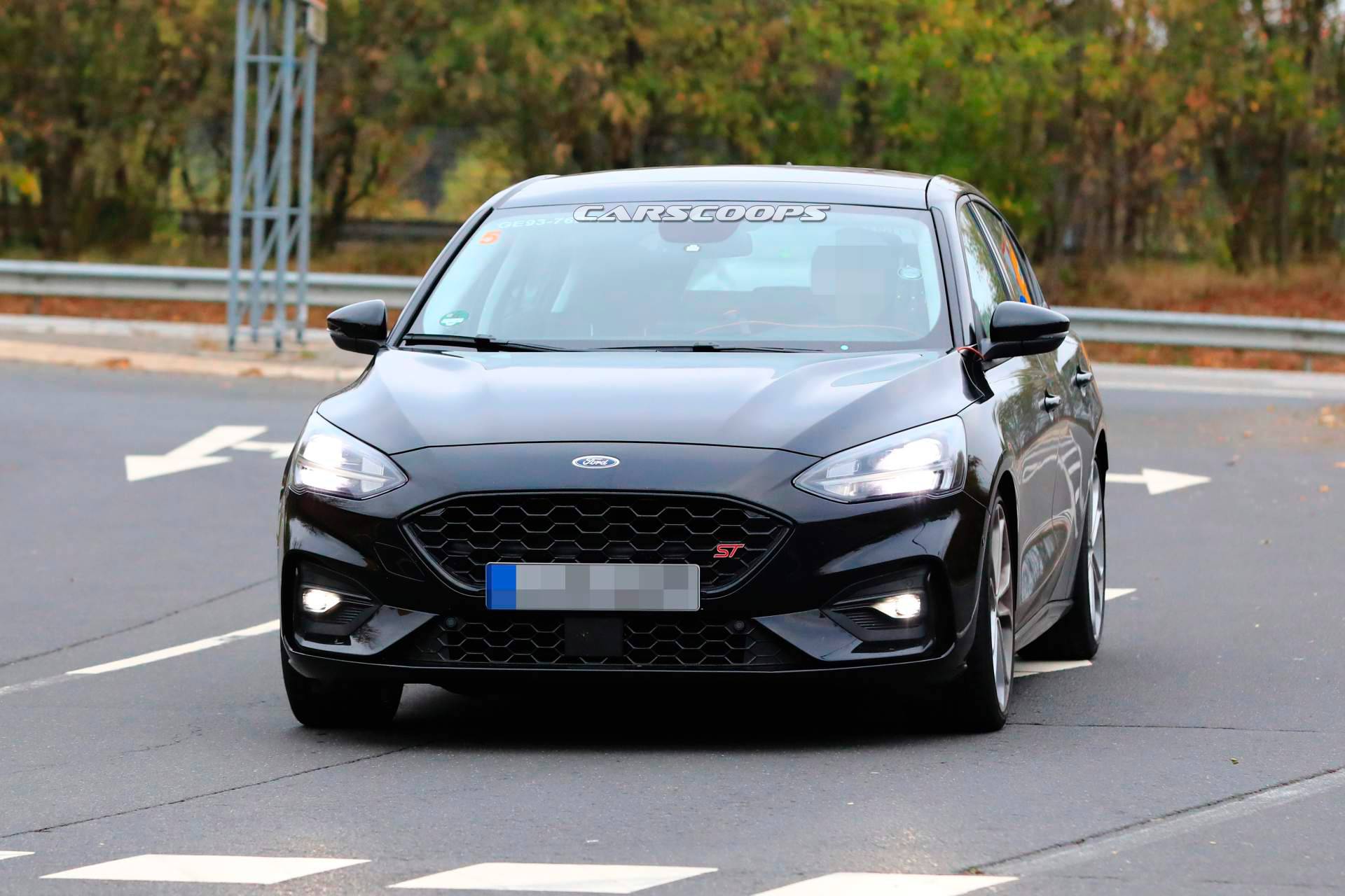 2019 Ford Focus ST spy shots 12 2019 Ford Focus ST: Here It Is In Production Form, Interior Included