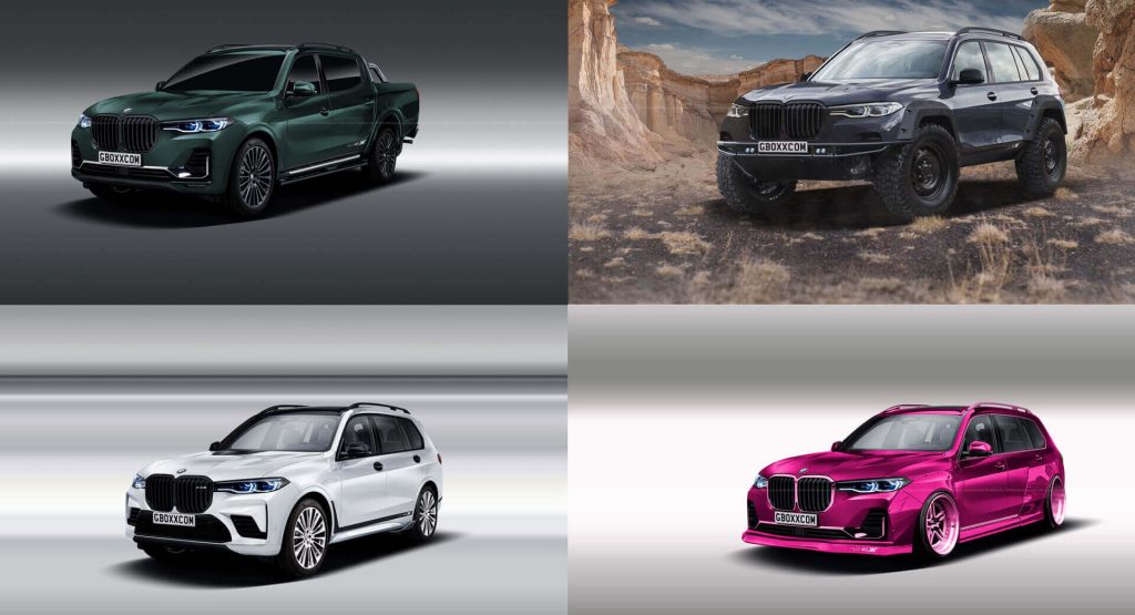 New BMW X7 Tries On Several Digital Suits That Don’t Make Sense