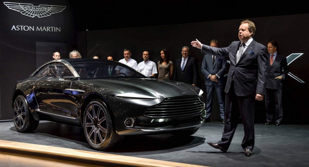  Aston Martin Confirms AMG V8 Engine For DBX Crossover
