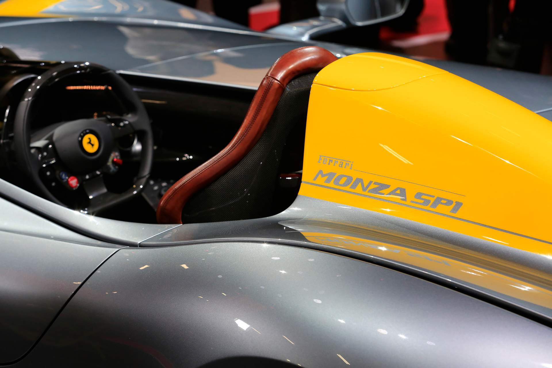 Auto Salon Paris / Mondial Paris Motor Show 2018, France, Paris, 02 Ferrari Monza SP1 And SP2 Look Absolutely Stunning In The Flesh