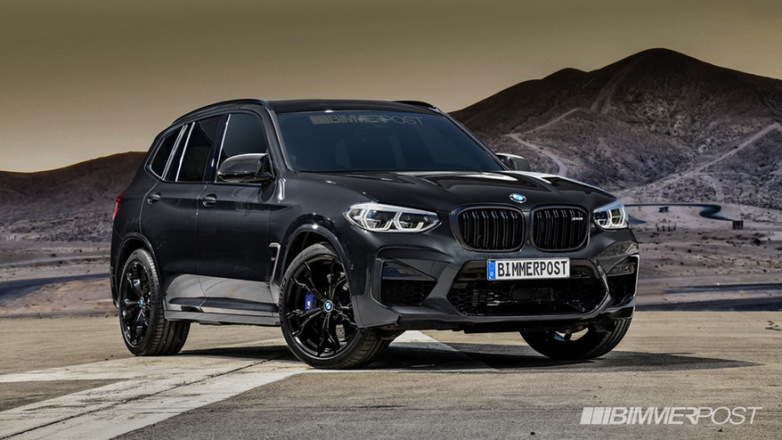 BMW-X3M-X4M-Renderings-12 New BMW X3 M And X4 M Rendered Without Camo Look Credible