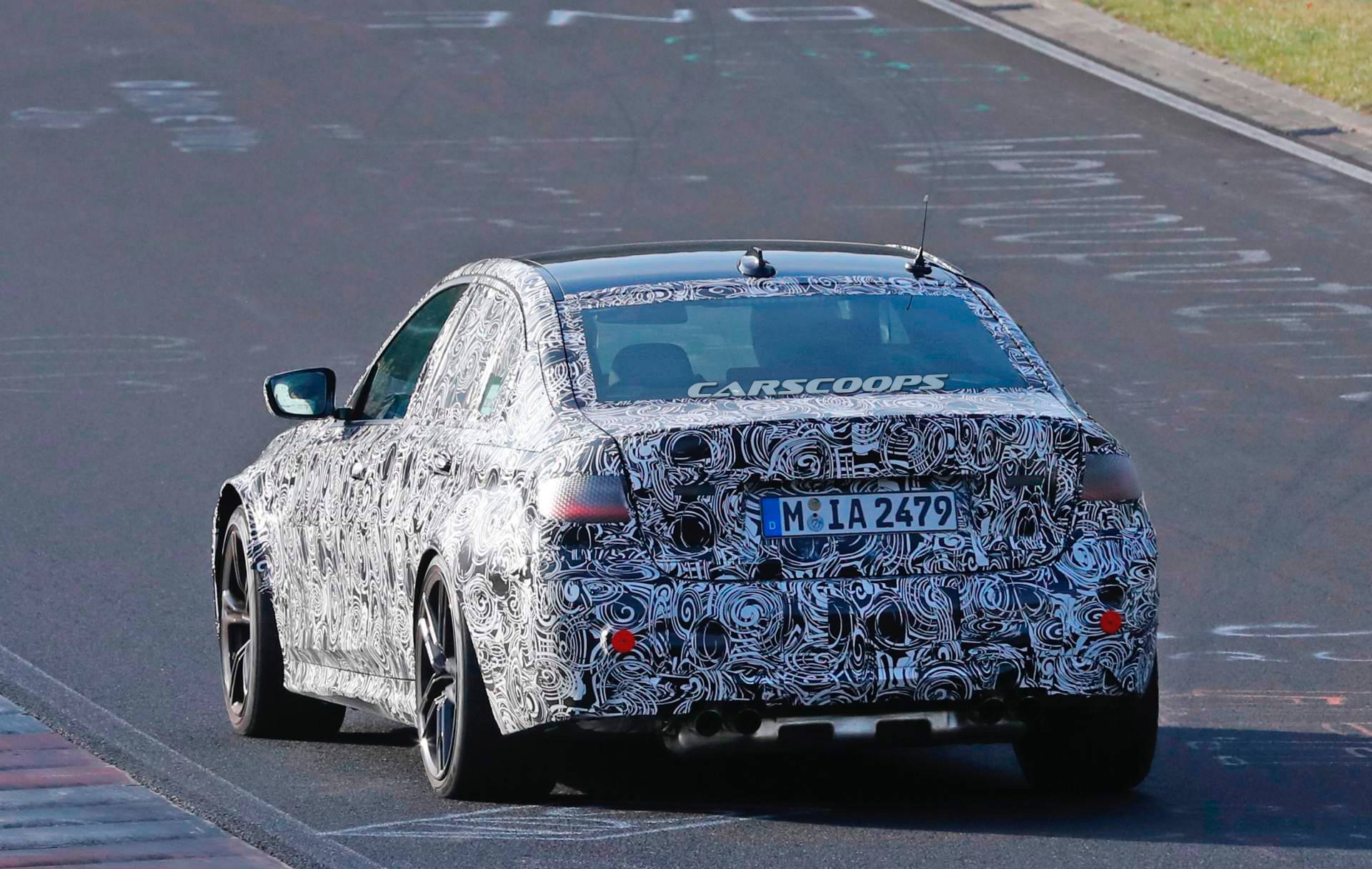 2020 BMW M3 spy shots 12 2020 BMW M3 Could Get A “Pure” Variant With RWD And Six-Speed Manual