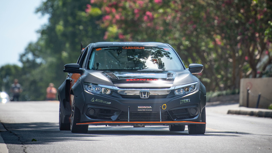 Honda-Civic-Clemson-University-5 University Students Create 600 HP Hybrid Honda Civic RallyCross Car