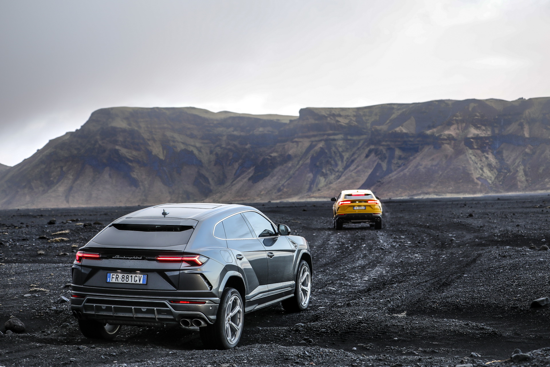 lamborghini sends urus to iceland 33 Lamborghini Sends Small Army Of Urus SUVs To Conquer Iceland