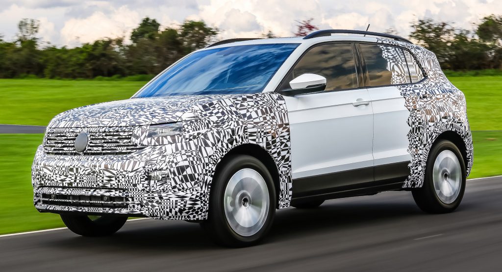vw-t-cross-testing-brazil Volkswagen T-Cross Subcompact SUV Completes Final Testing In Brazil