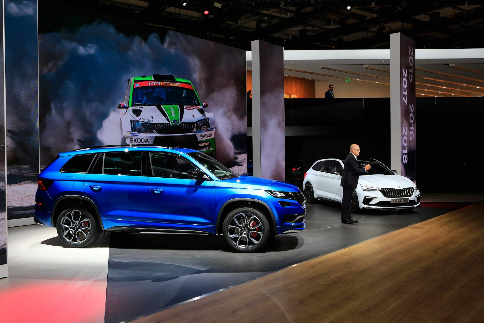 Auto Salon Paris / Mondial Paris Motor Show 2018, France, Paris, 01 245PS Skoda Vision RS Electrified Hot Hatch Concept Revealed In The Metal