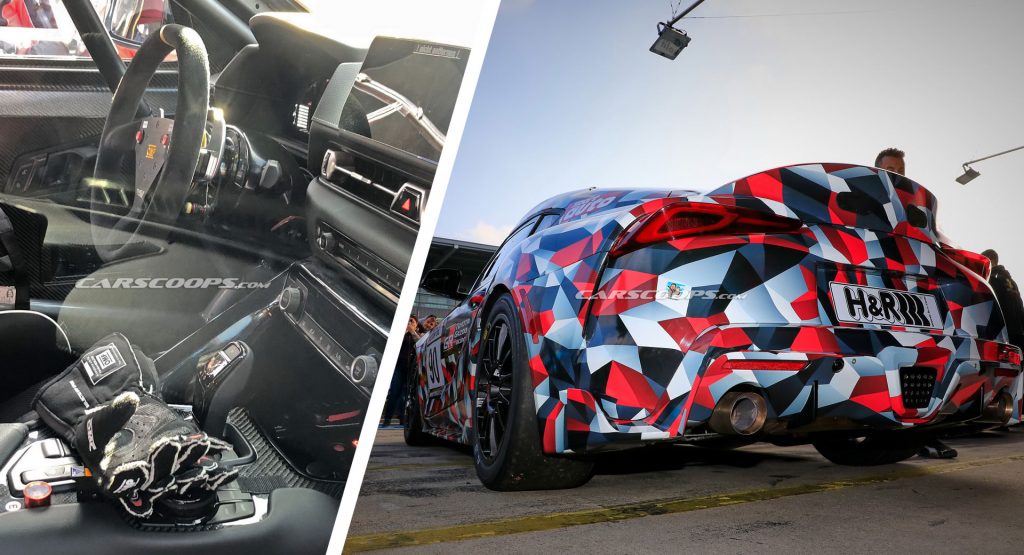  New Toyota Supra Goes Racing Giving Us Another Look Inside And Out
