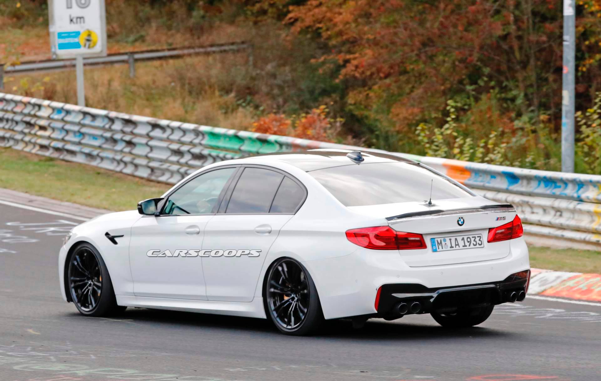 BMW M5 CS spy shots 9 Is This New BMW M5 A Prototype For A Hardcore CS Model?