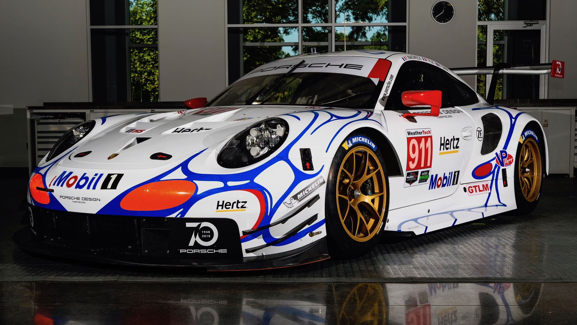 2018 IMSA - Petit Le Mans Porsche’s Latest 911 RSRs Look Hot In Throwback GT1 Livery