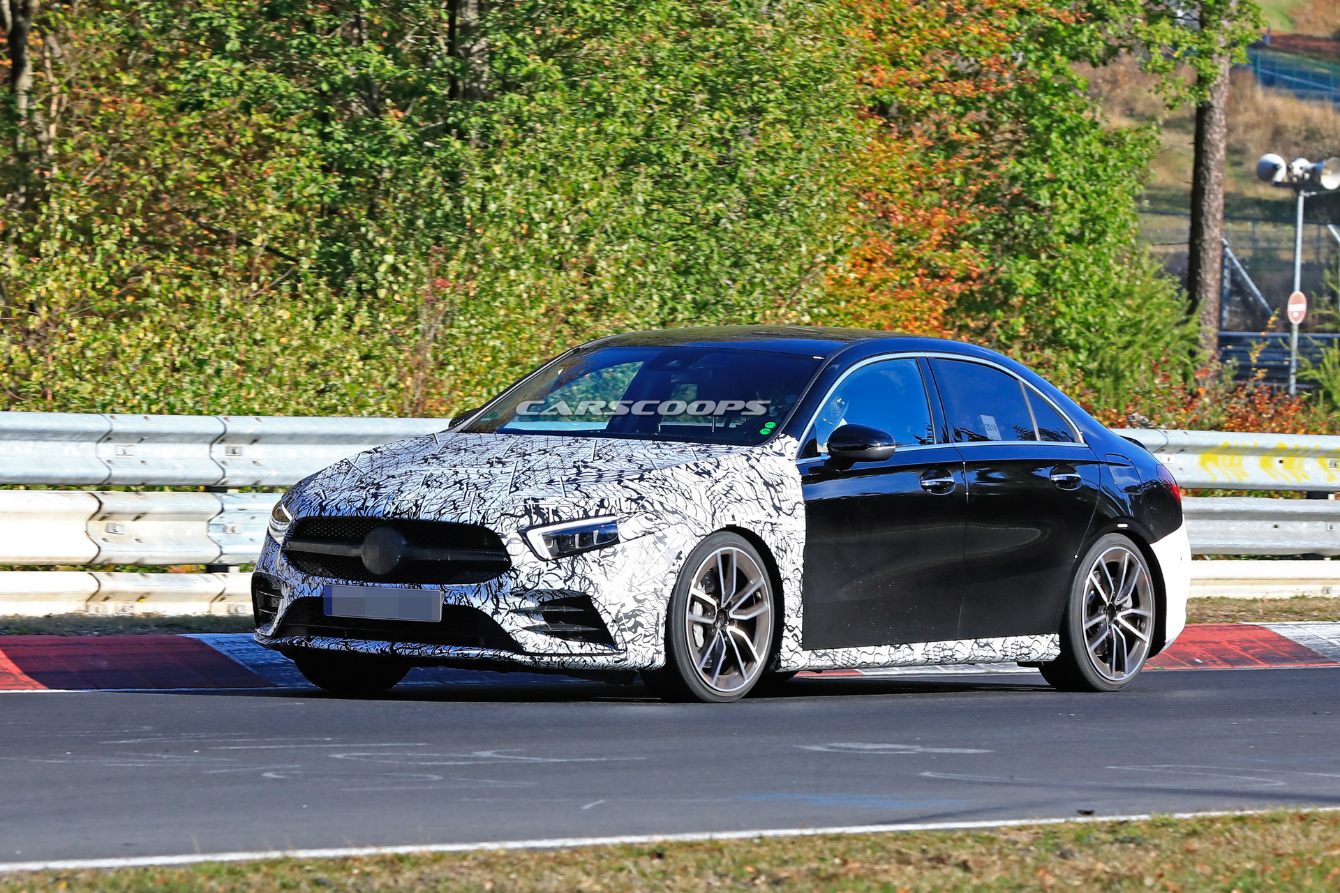 2019 mercedes amg a35 sedan spy 4 2019 Mercedes-AMG A35 Sedan Prototype Leaves Little To The Imagination