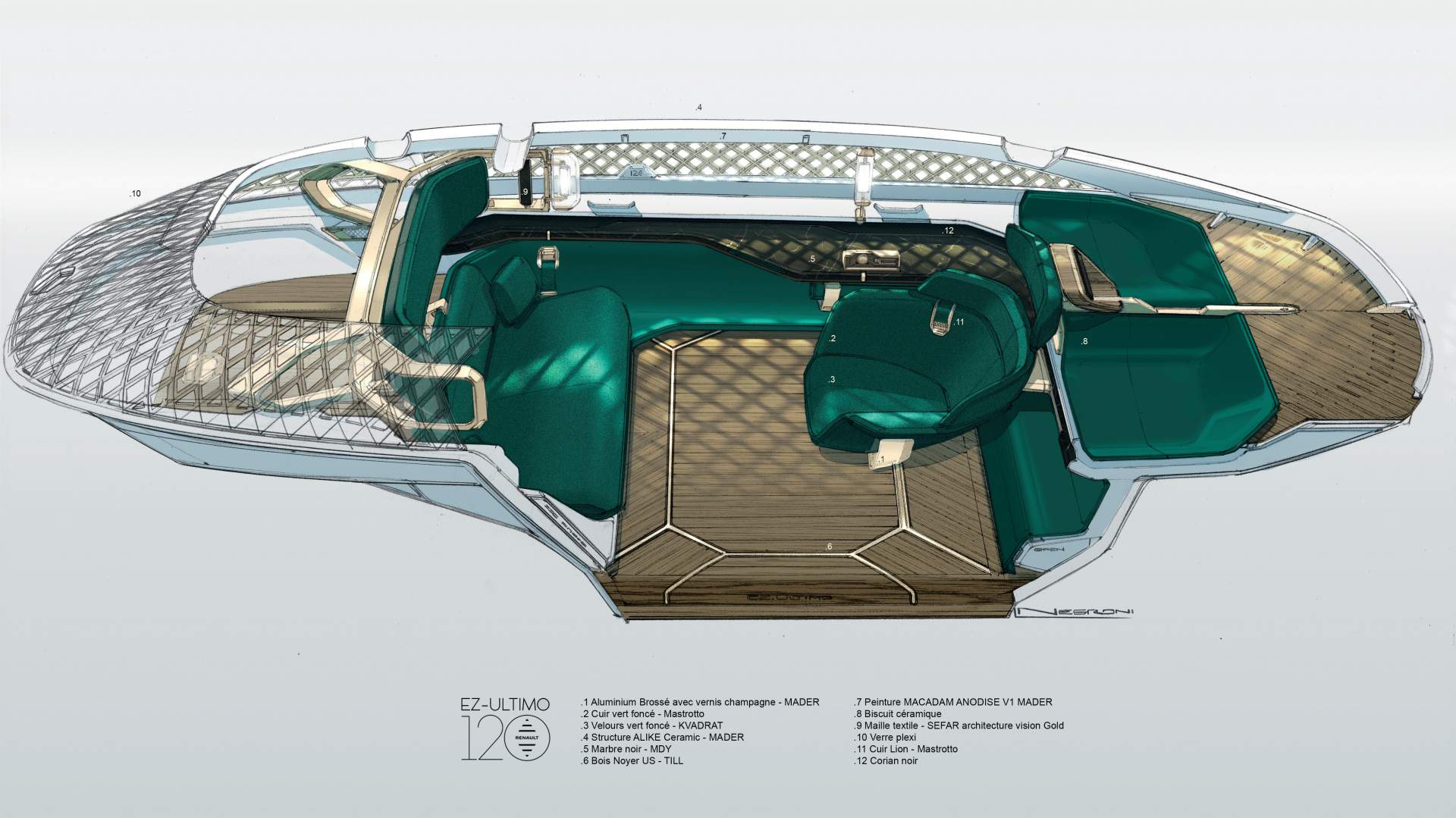 Renault EZ Ultimo Concept 112 Renault EZ-Ultimo Concept Envisions Self-Driving Luxury Lounge