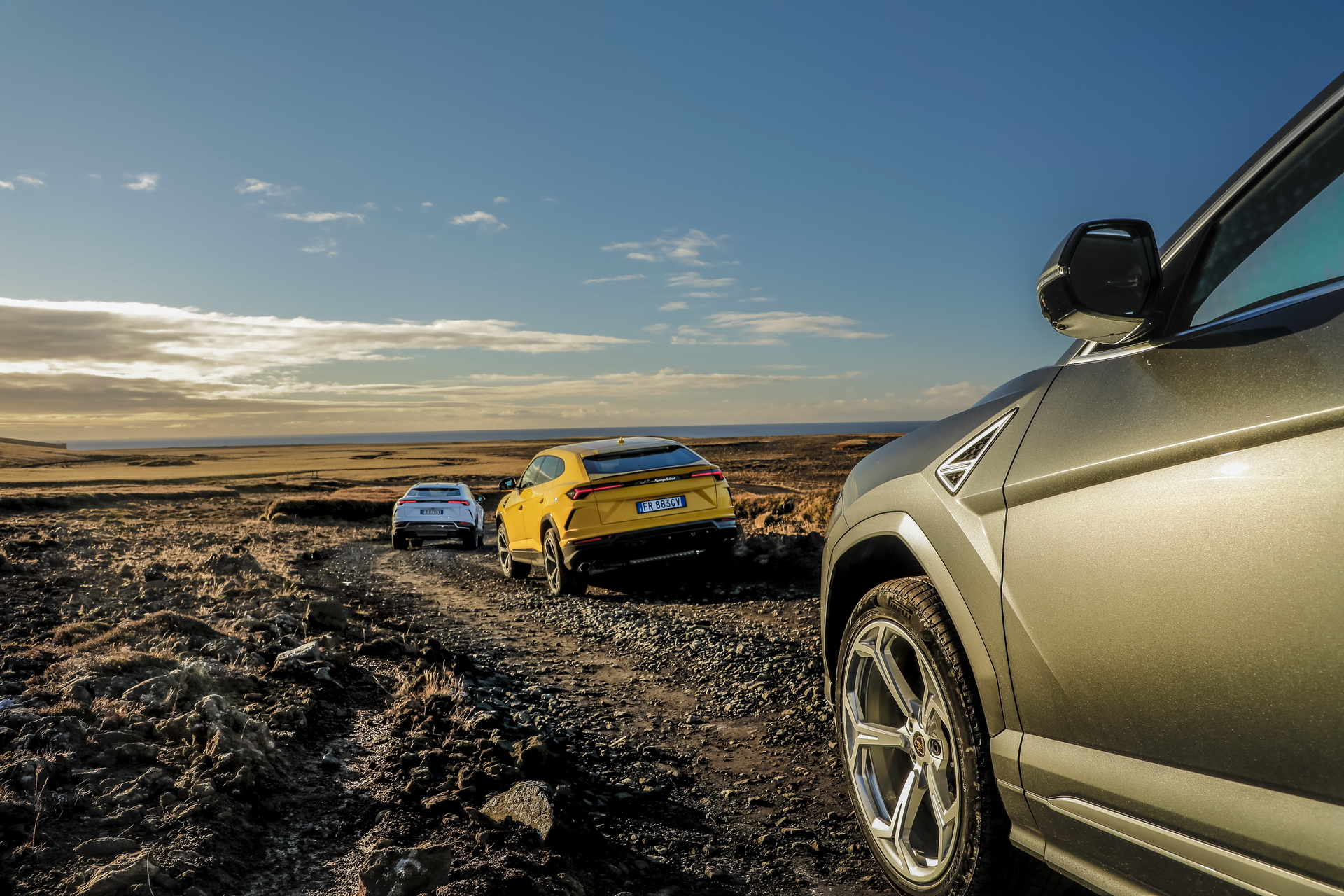 lamborghini sends urus to iceland 3 Lamborghini Sends Small Army Of Urus SUVs To Conquer Iceland