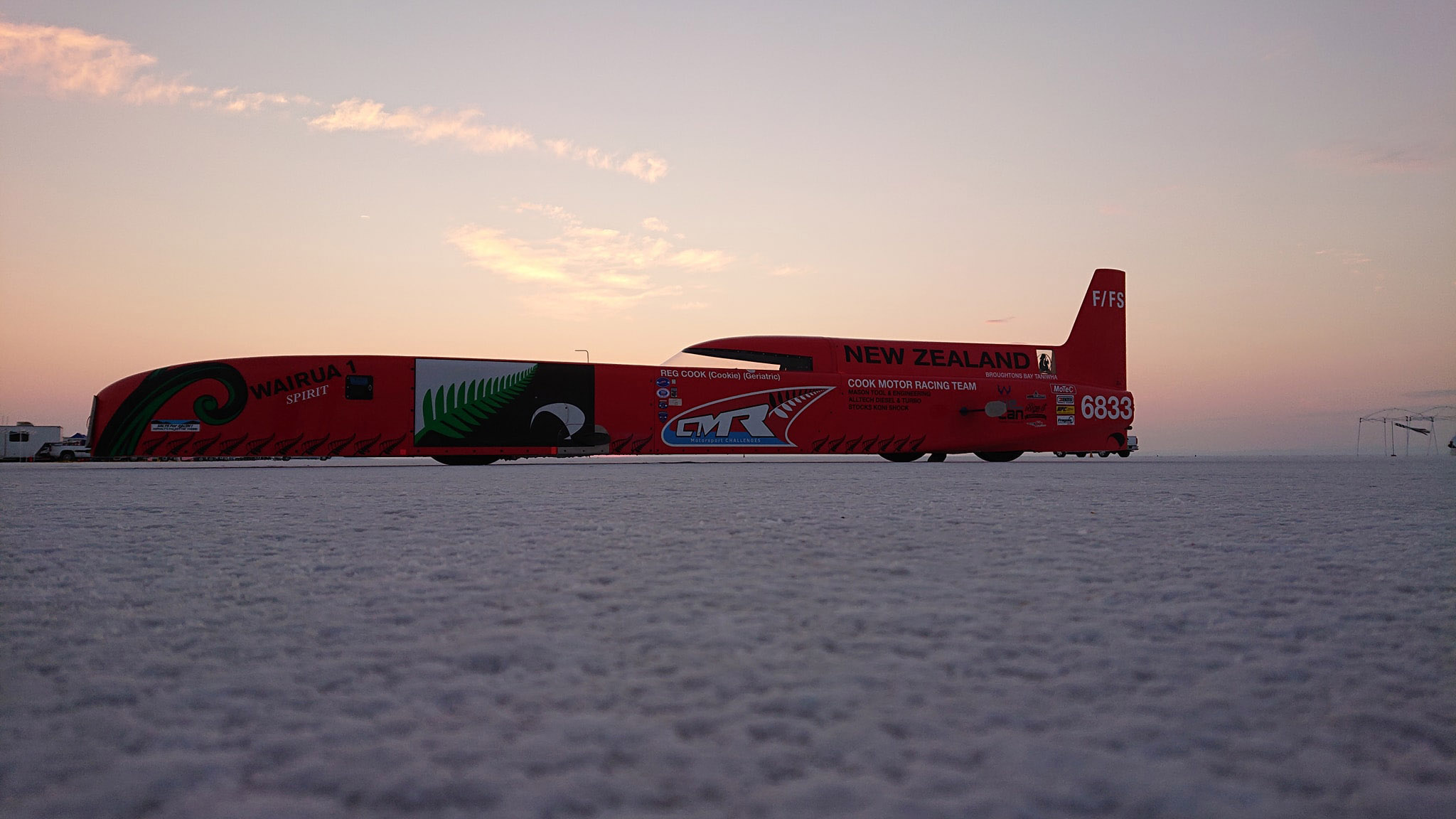 cmr-bonneville-01 CMR Streamliner Hits 318 MPH Under F1 Power At Bonneville