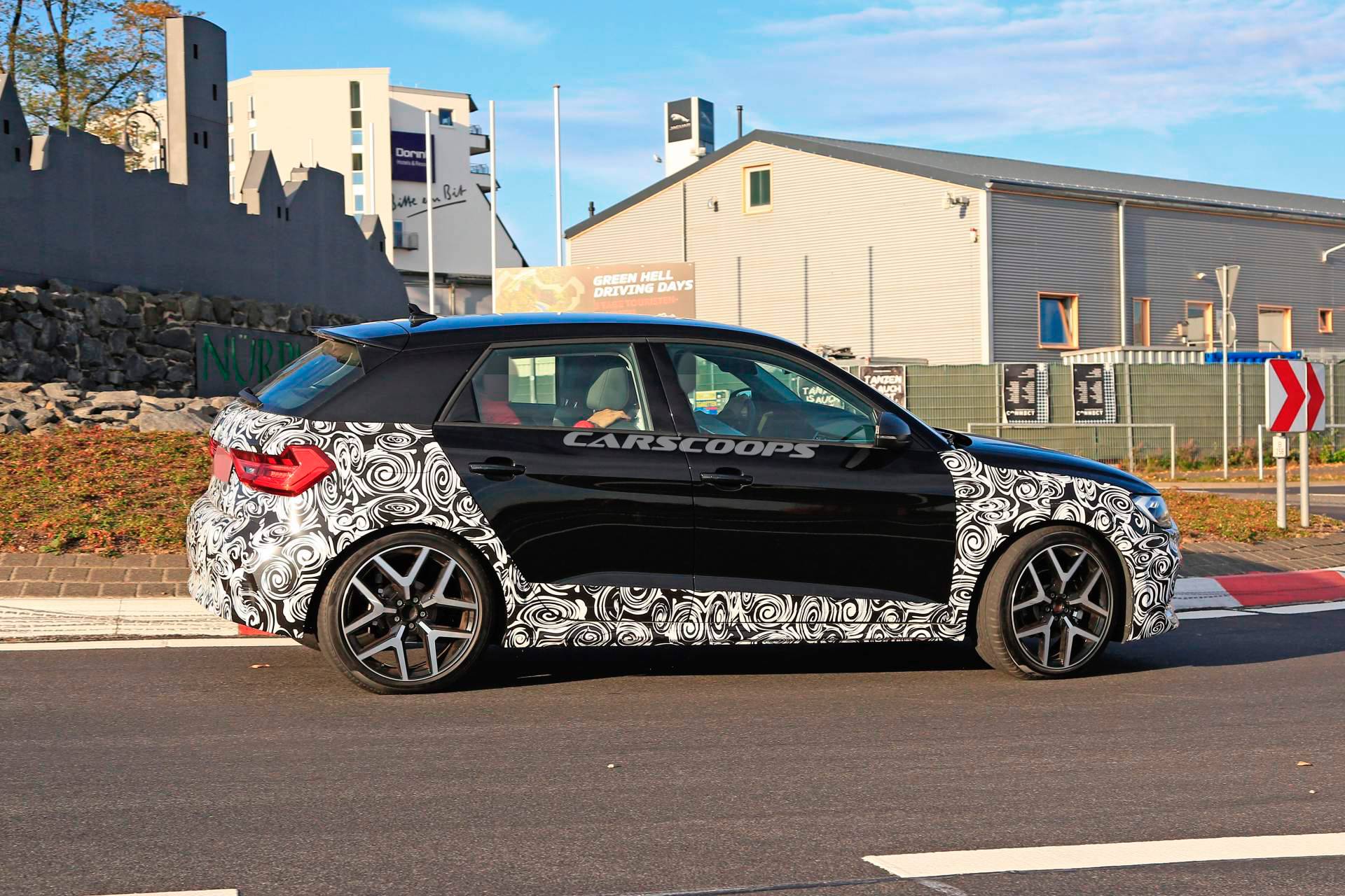 Audi A1 Allroad spy shots 8 All-New Audi A1 Spied Developing An Allroad Personality