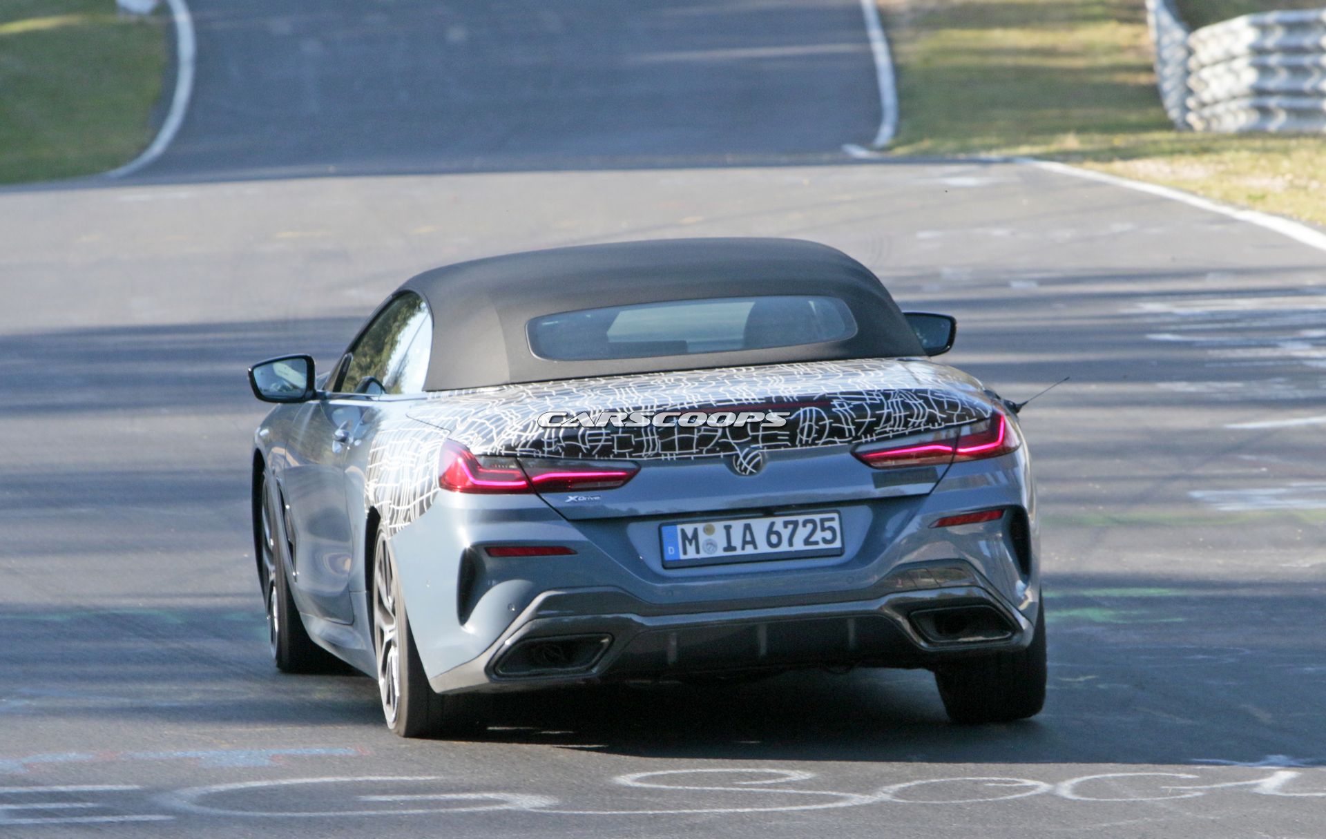 BMW-8-Series-Convertible-Nurburgring-11 Scoop: 2019 BMW 8-Series Convertible Out Of Its Natural Habitat During ‘Ring Tests