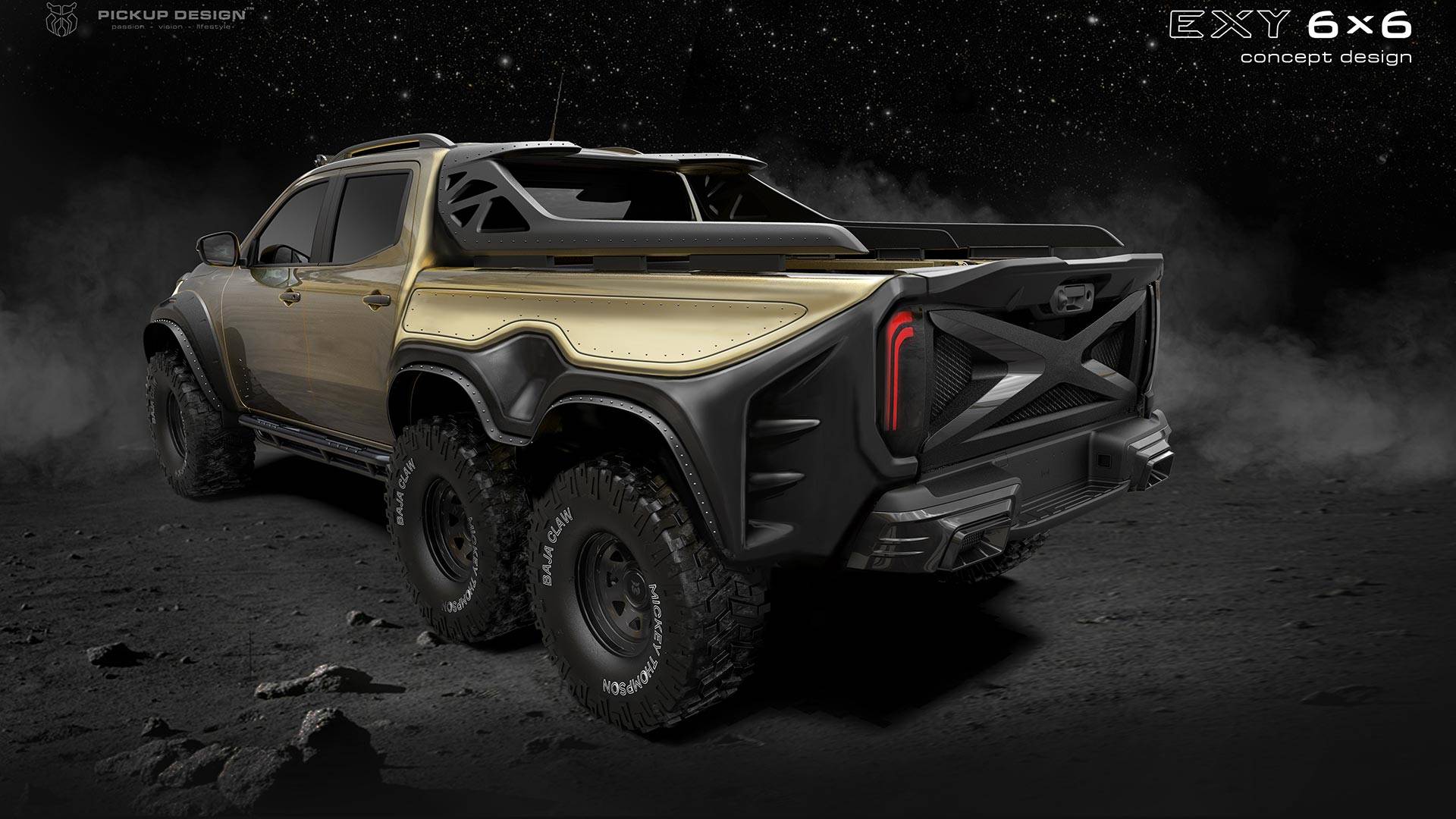 Carlex-Mercedes-X-Class-6x6-3 Carlex’s Outlandish 6×6 Mercedes-Benz X-Class Is Ready For The Mars Mission