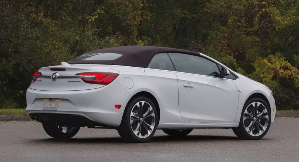  Buick Will Neither Confirm Nor Deny Axing The Cascada From Its Range