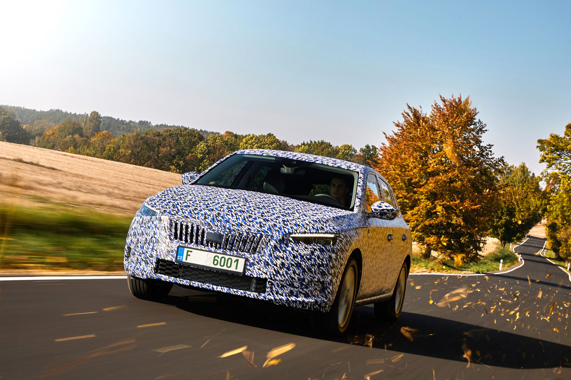 skoda-scala-camouflaged-04 Skoda Shows Us A Camoed Scala For The First Time, Releases Details