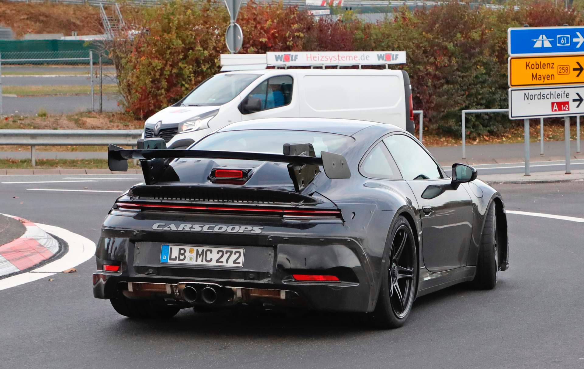 2020 Porsche 911 GT3 992 spy shots 15 2020 Porsche 911 GT3 Is Inching Closer To Production, See It In 63 Images