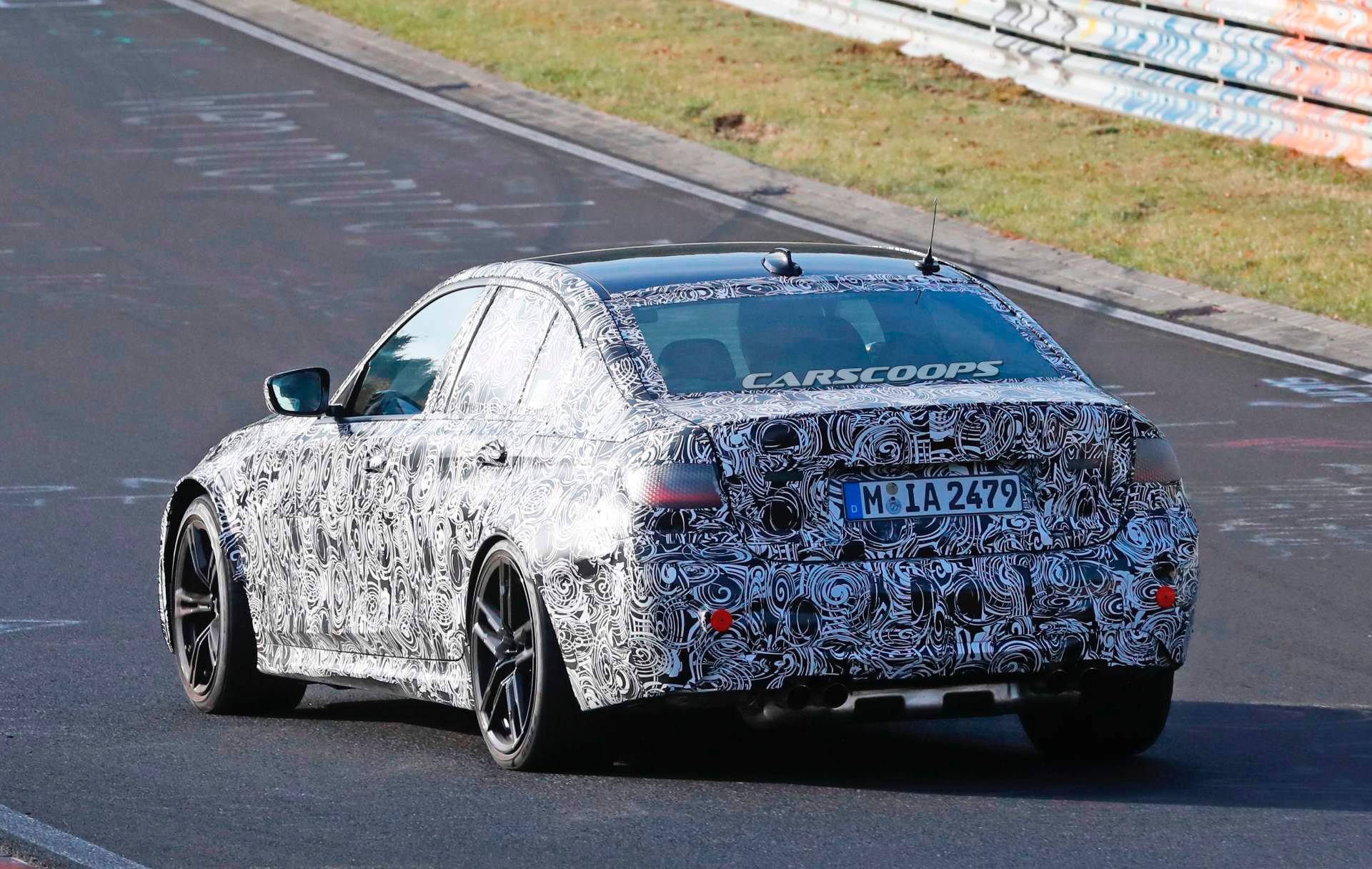 2020 BMW M3 spy shots 11 2020 BMW M3 To Offer 465HP, Less Weight And A Manual Transmission