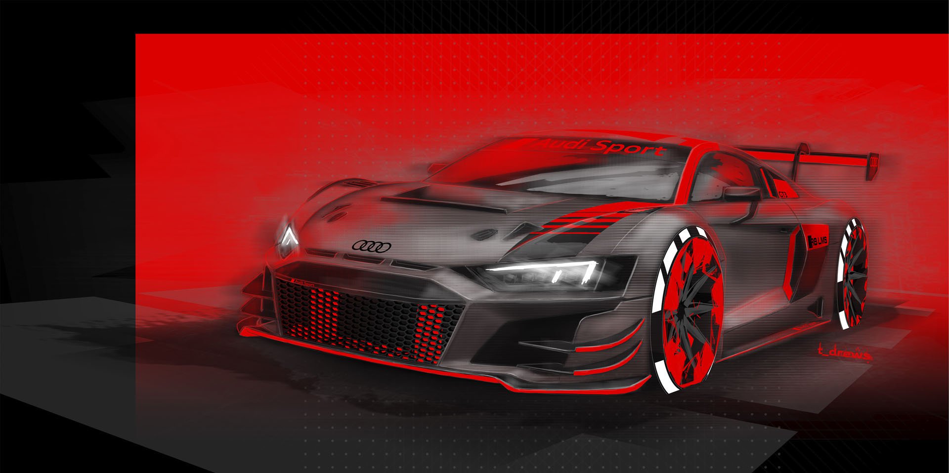 audi r8 lms paris live pics 26 New Audi R8 LMS Racer Gives Us A First Taste Of Upcoming R8 Facelift