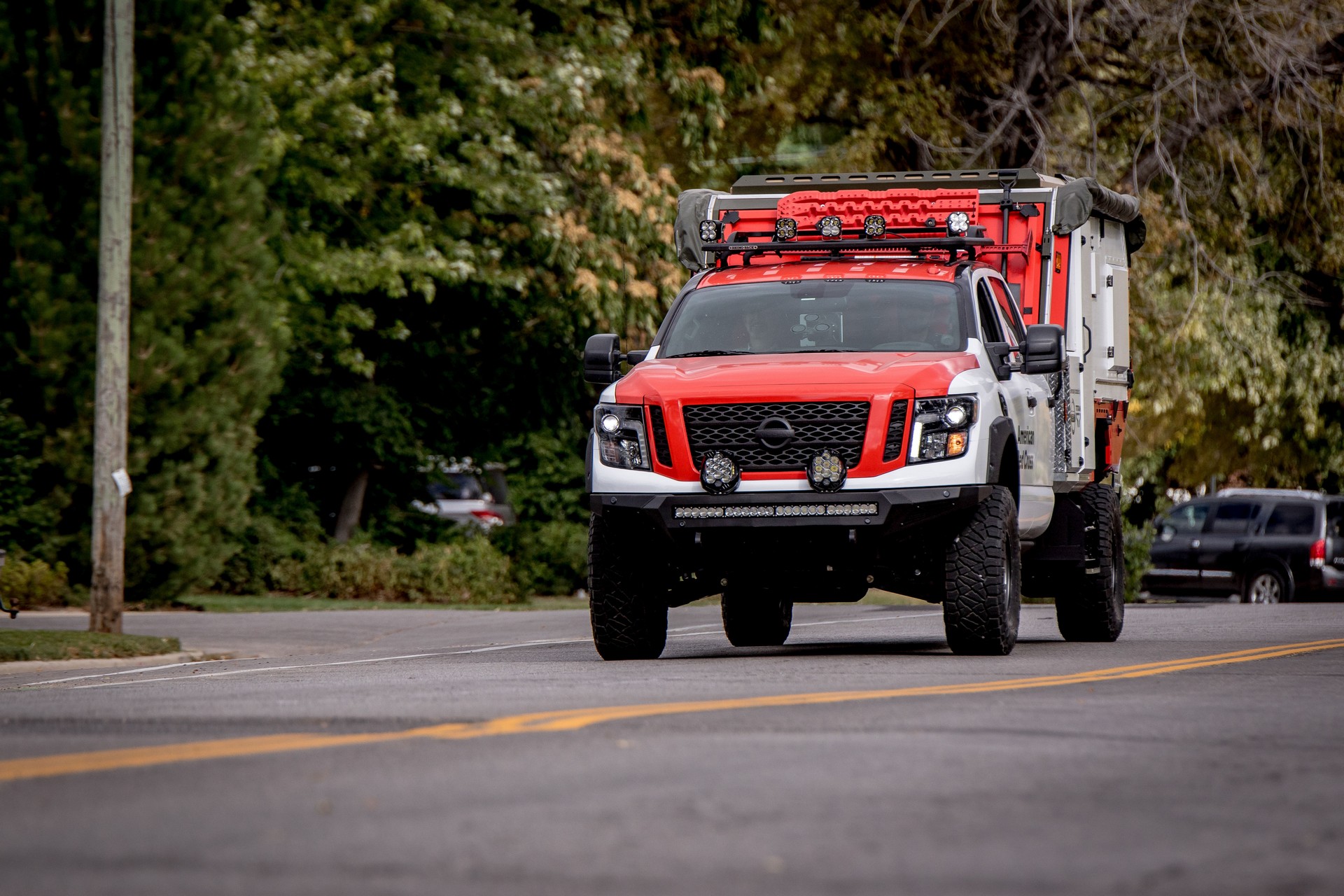 Nissan-Titan-Red-Cross-11 When Disaster Strikes, This Beastly One-Off Nissan Titan Will Come To Your Rescue