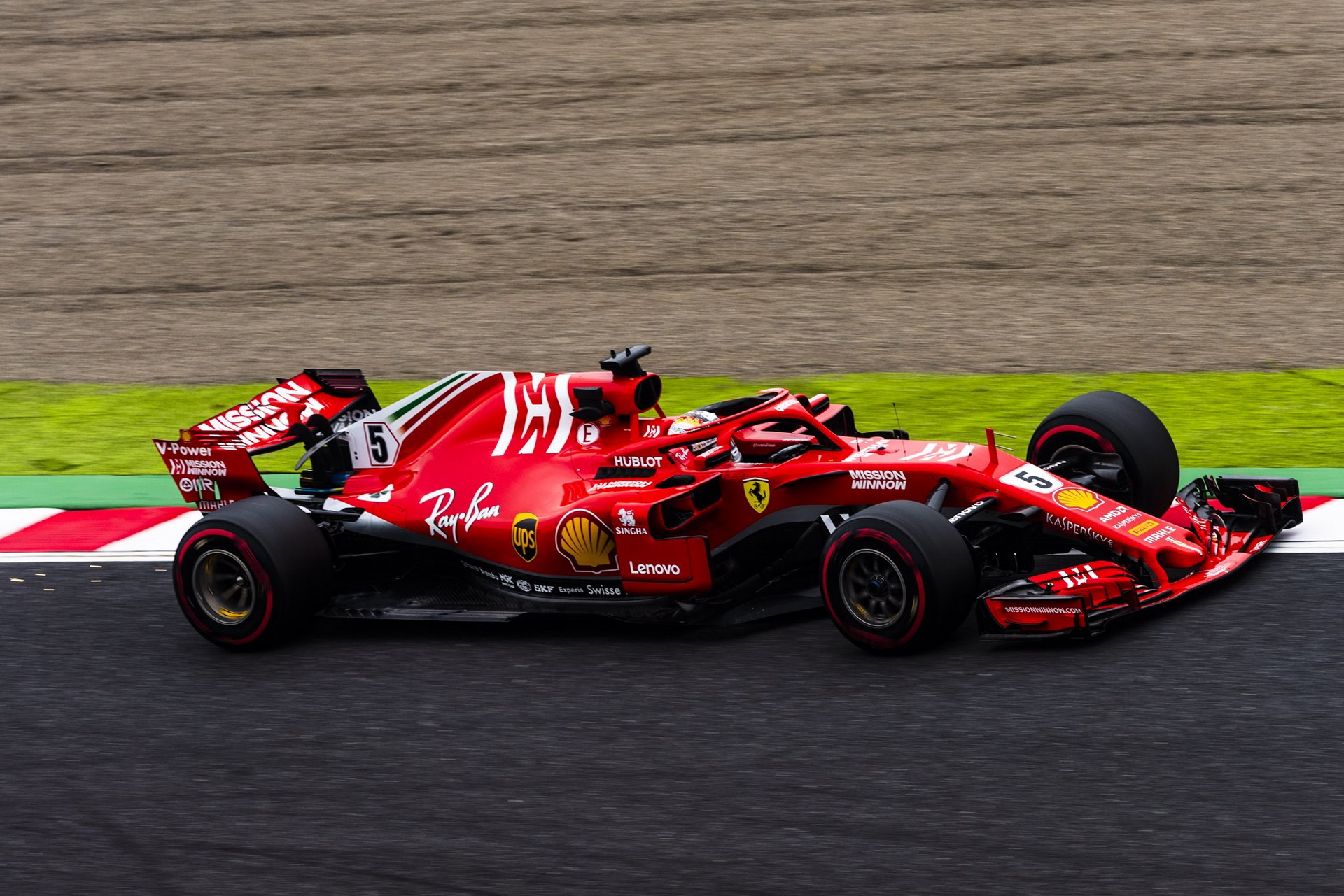 f1 ferrari updates livery for rest of 2018 2 Ferrari Updates Formula 1 Livery For Rest Of 2018 Season