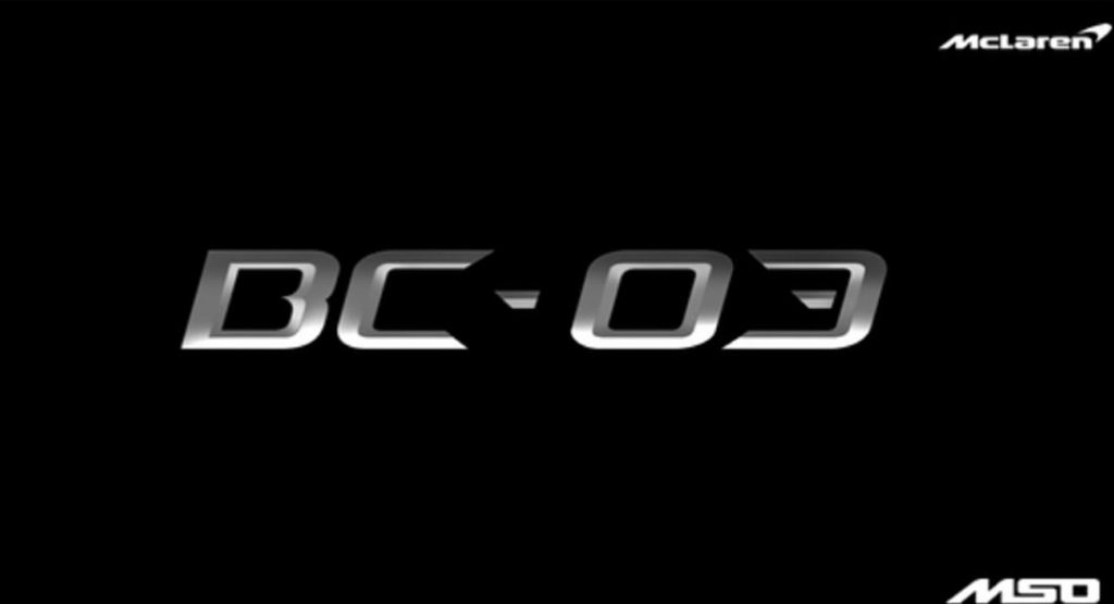  McLaren Allegedly Developing Production Version Of Vision GT Dubbed The BC-03
