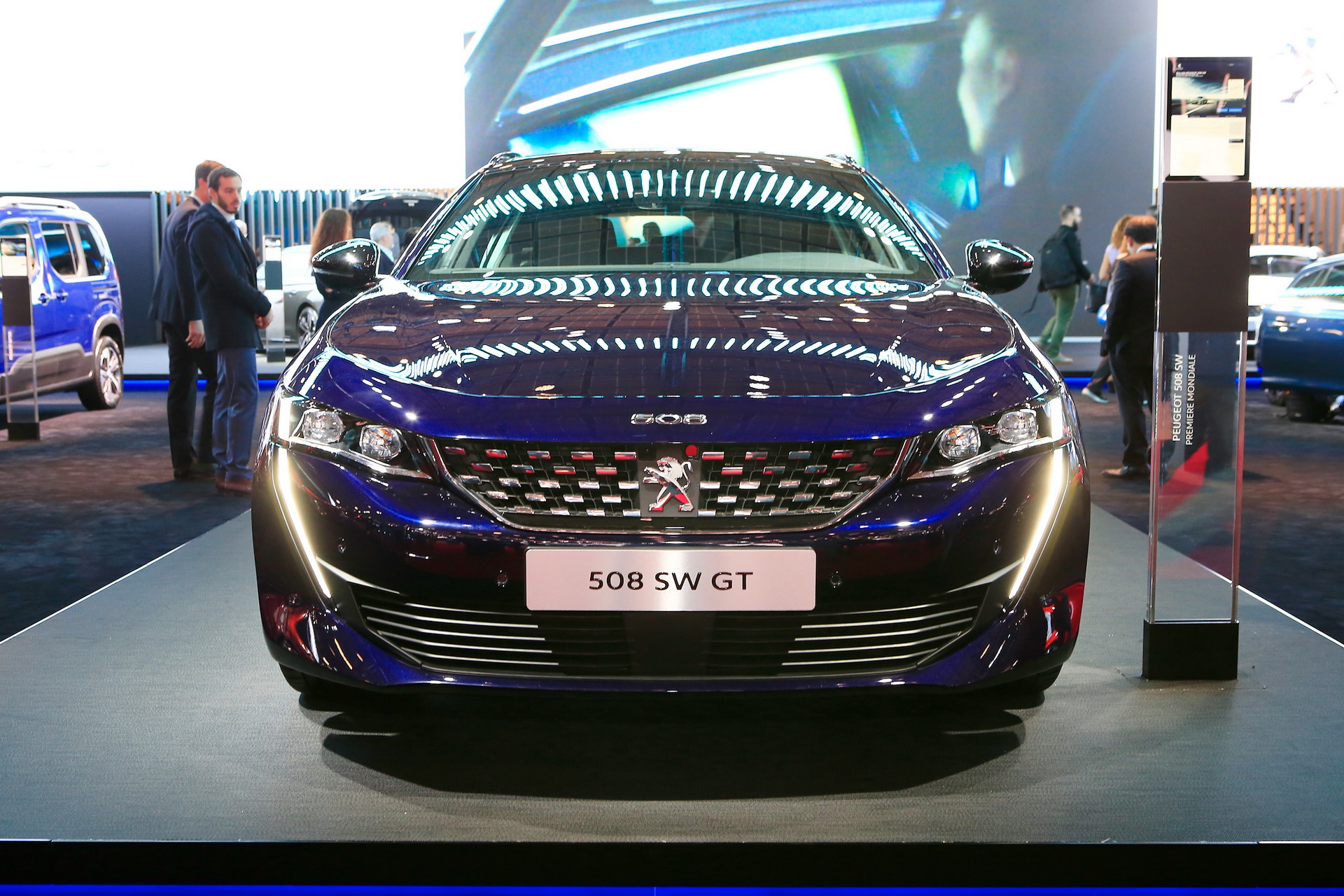 2018 peugeot 508 sw paris livepics 1 Peugeot’s Stylish 508 SW Shows Family Estates Are Alive And Kicking (In Europe)