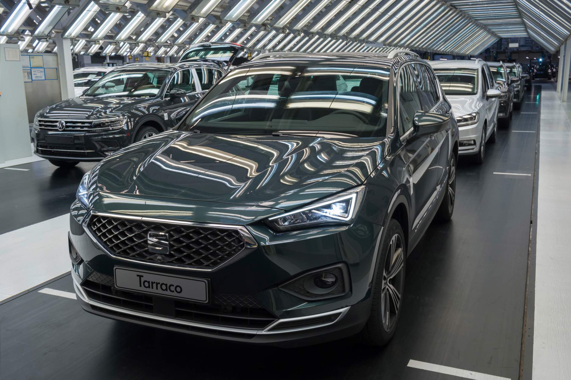 SEAT Tarraco Volkswagen Starts Building The Seat Tarraco At Its Main Plant In Wolfsburg
