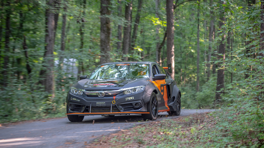 Honda-Civic-Clemson-University-6 University Students Create 600 HP Hybrid Honda Civic RallyCross Car