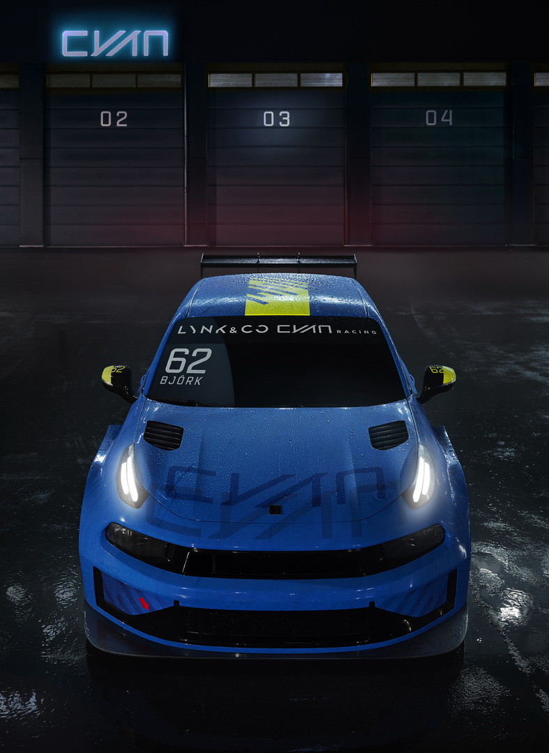 2019 lynk & co 03 cyan tcr racer 5 Behold The Cyan Racing Lynk & Co 2019 TCR Racer, 500PS Street Legal Version To Follow