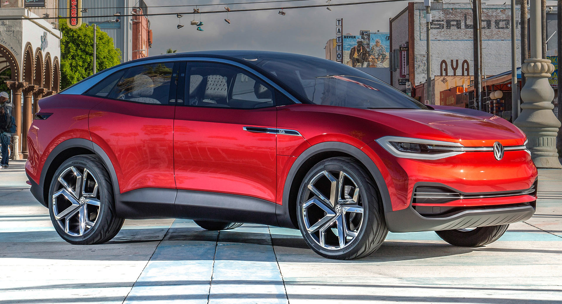 VW-ID-Crozz-Concept VW’s Fifth All-Electric ID Model Might Be A Touareg-Sized SUV