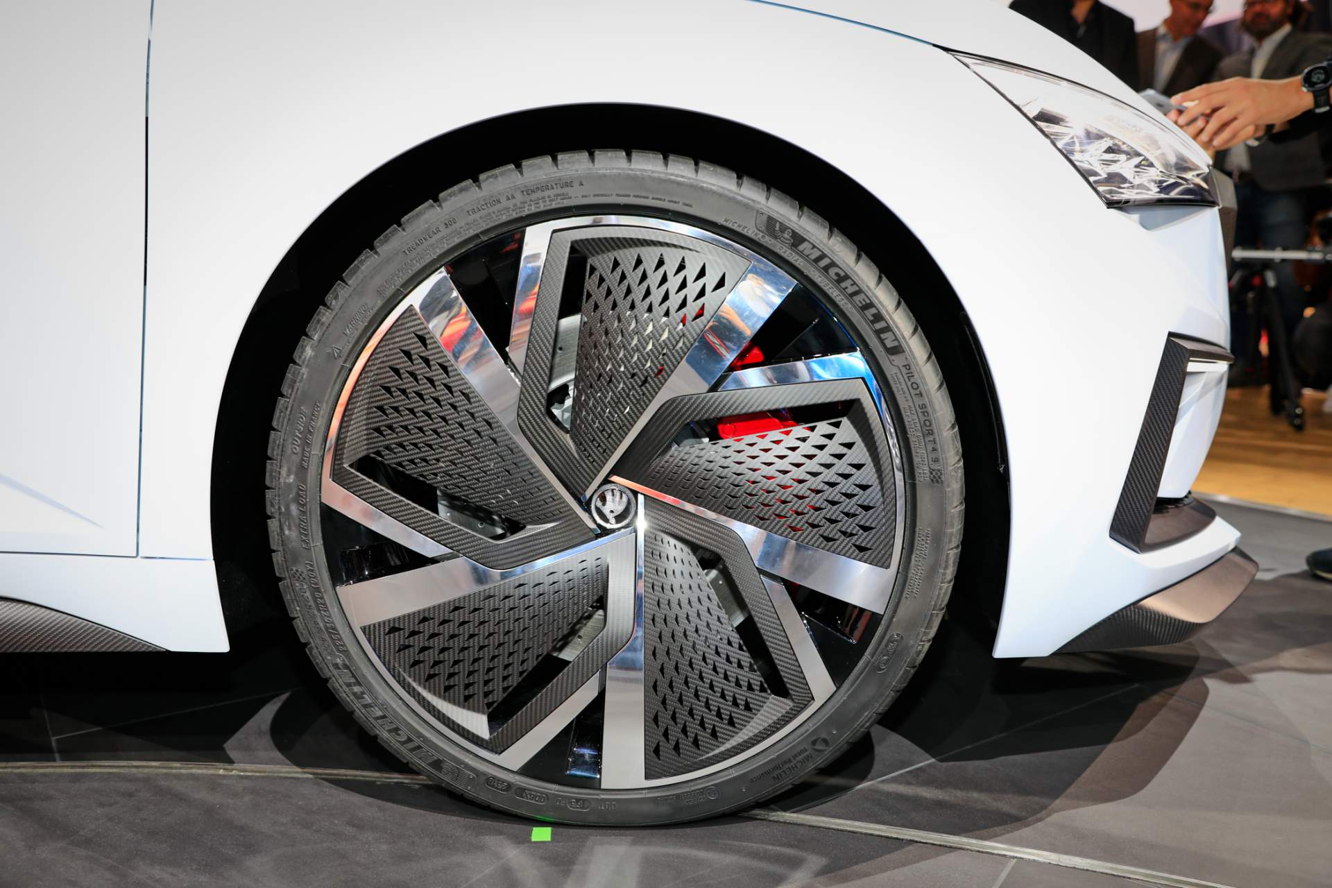 Auto Salon Paris / Mondial Paris Motor Show 2018, France, Paris, 01 245PS Skoda Vision RS Electrified Hot Hatch Concept Revealed In The Metal