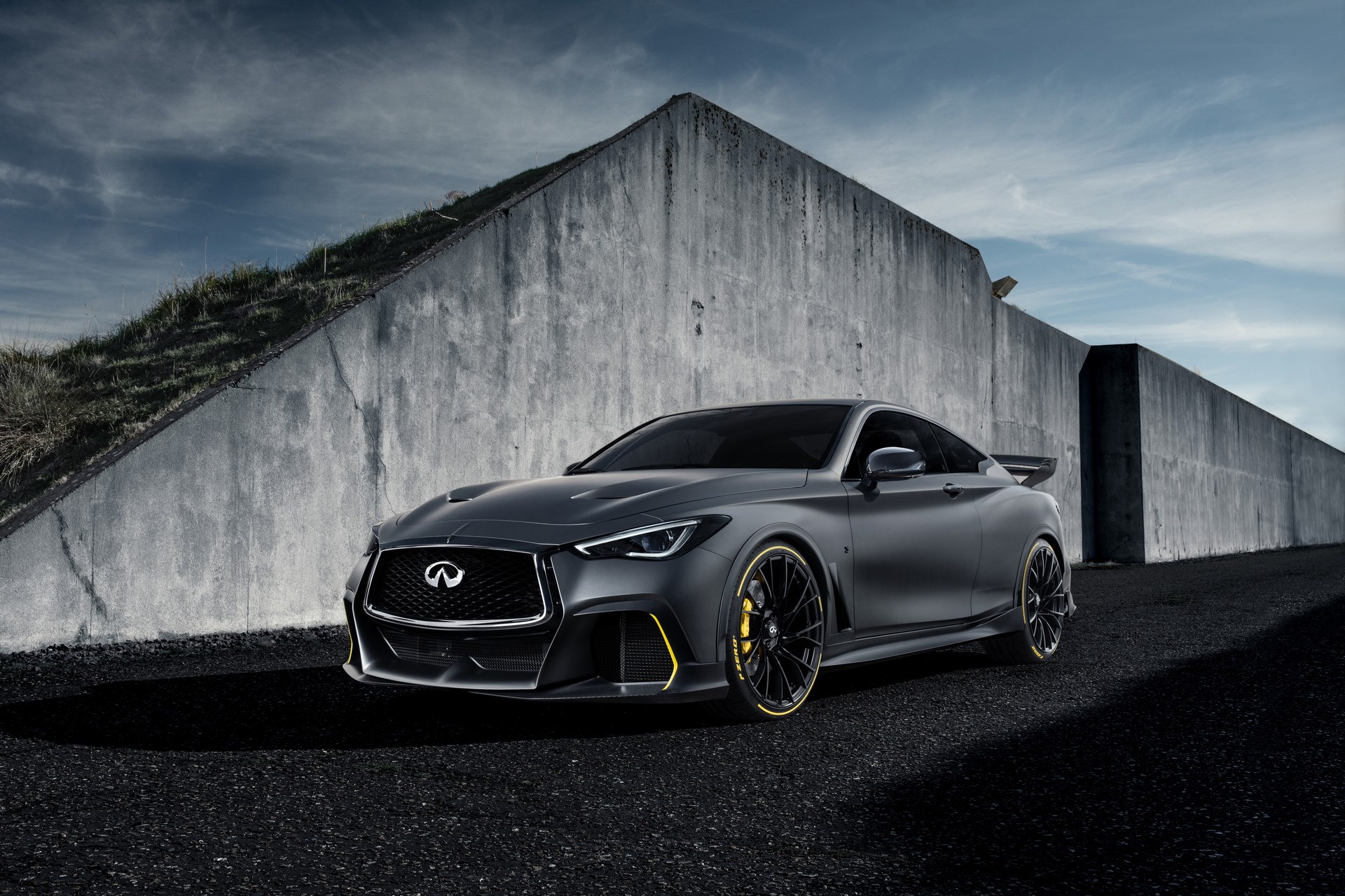 Infiniti Project Black S Concept-2 Infiniti Project Black S Concept With F1 Hybrid Tech Has The Power Go After M4, RS5