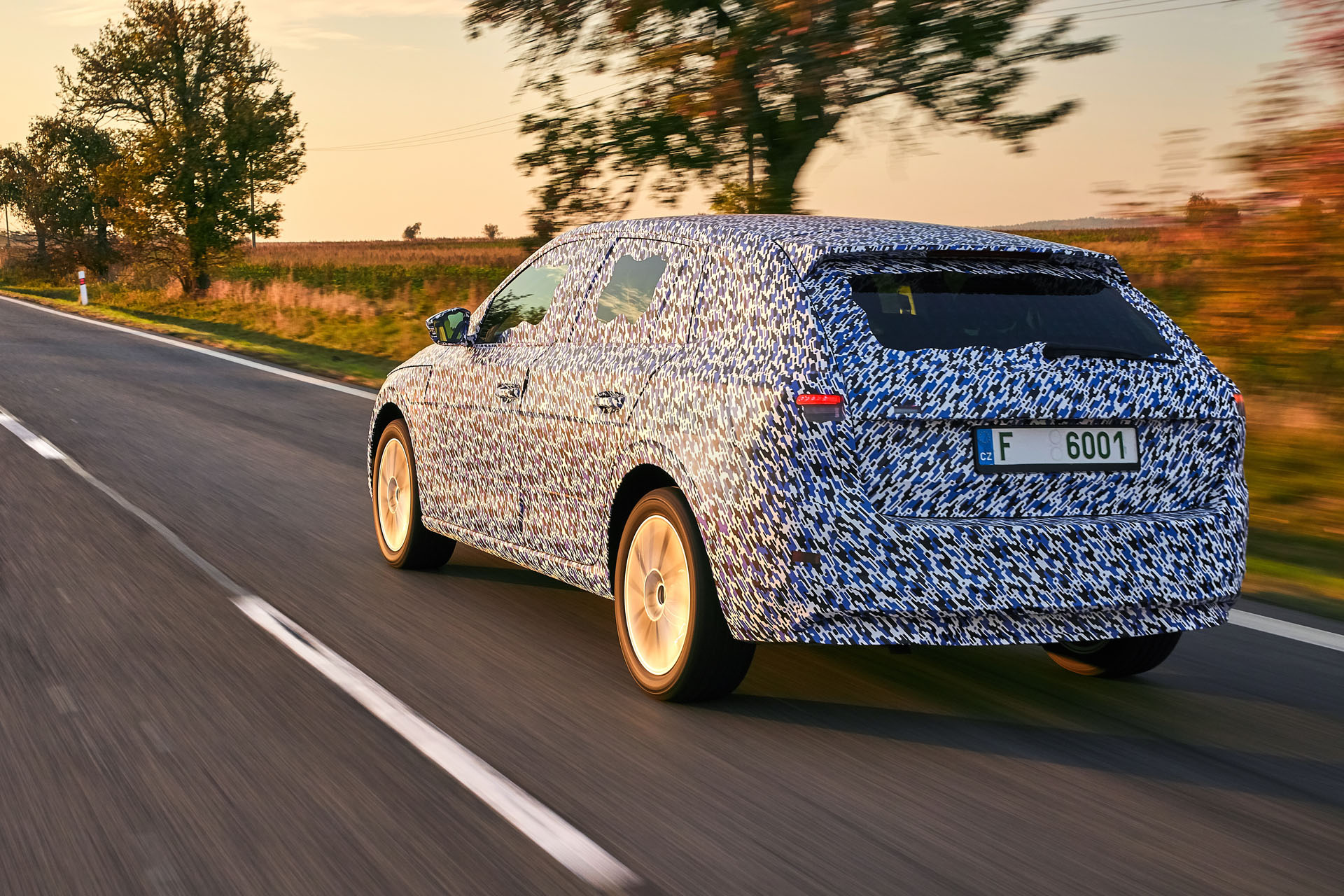 skoda-scala-camouflaged-10 Skoda Shows Us A Camoed Scala For The First Time, Releases Details