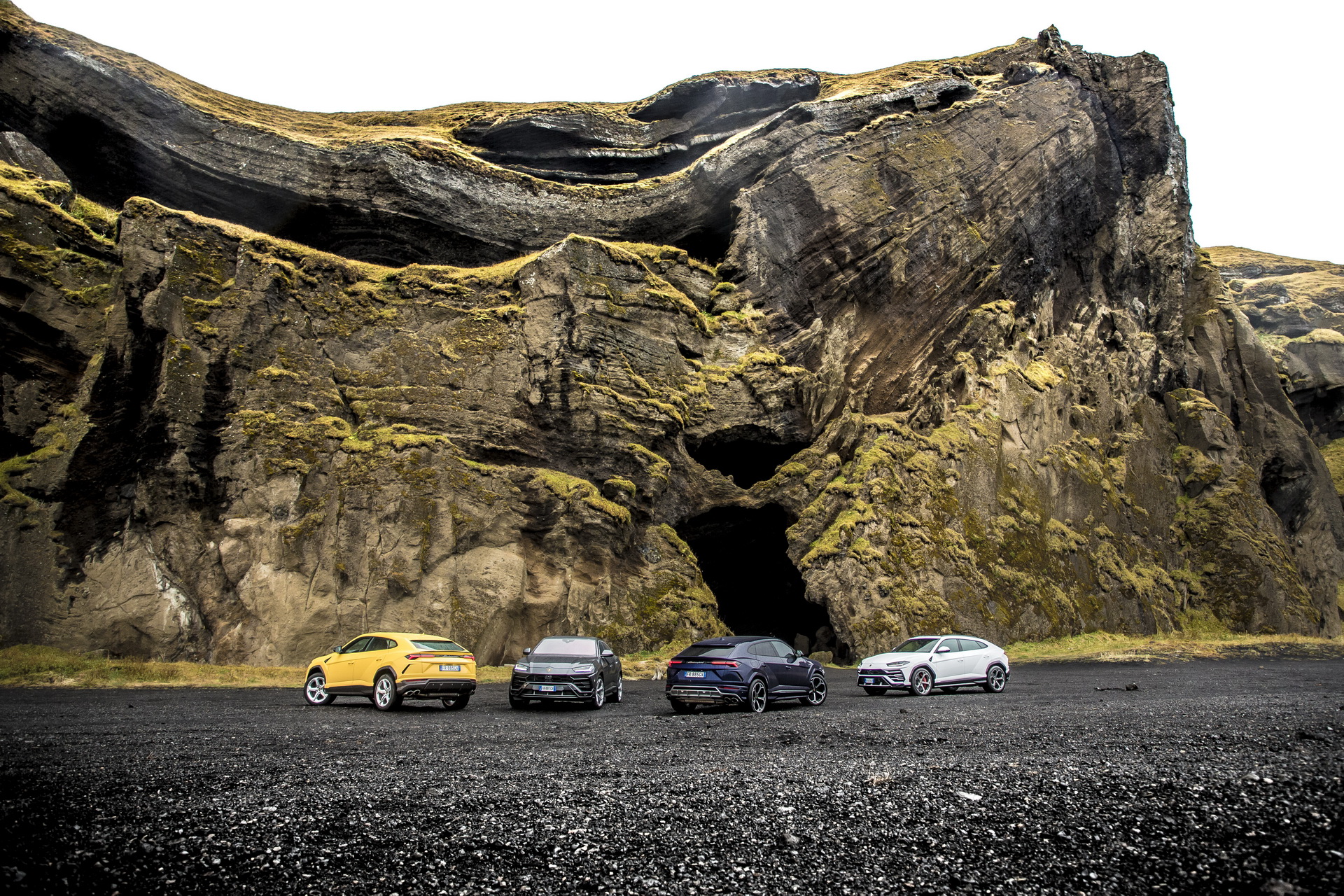 lamborghini sends urus to iceland 29 Lamborghini Sends Small Army Of Urus SUVs To Conquer Iceland