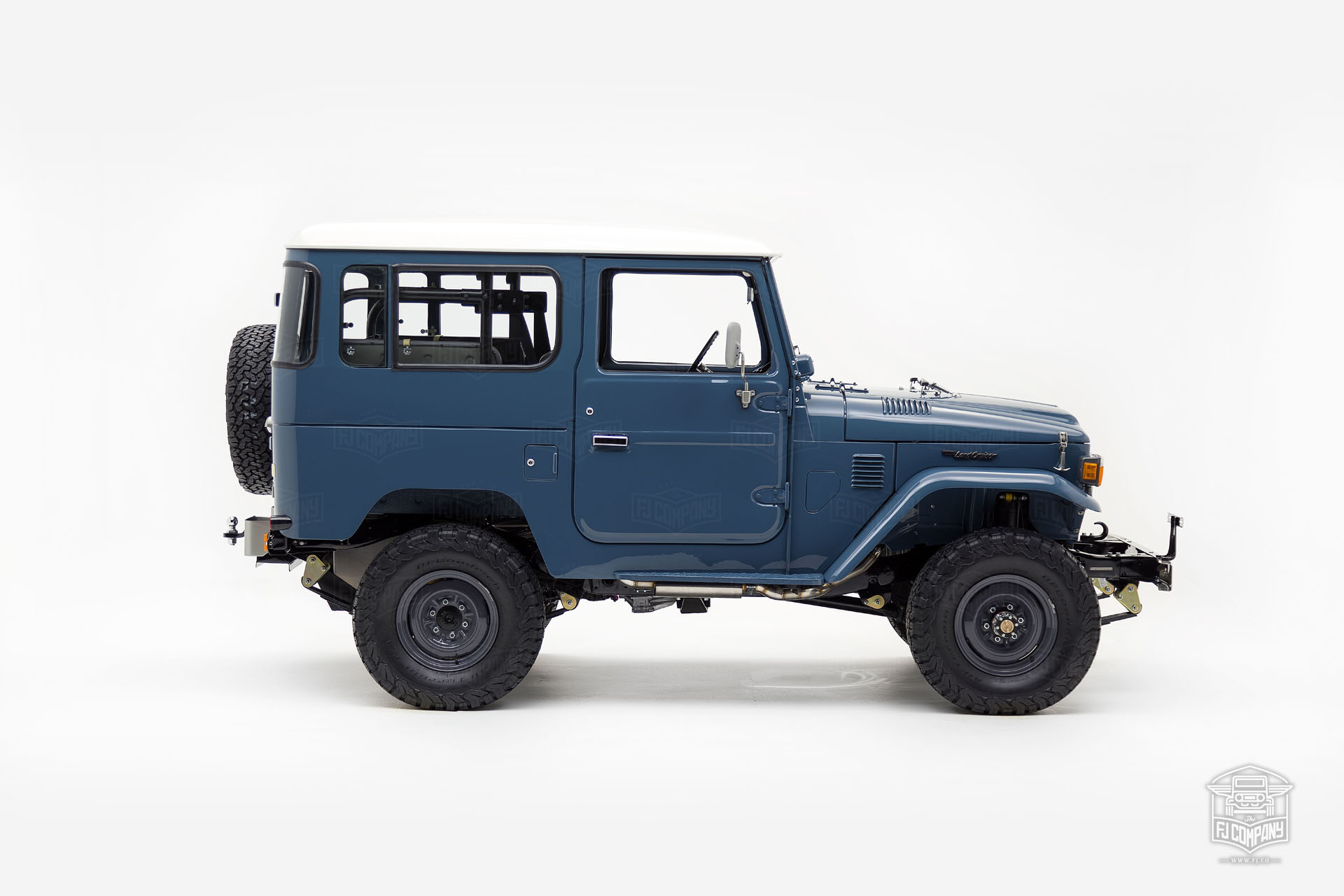 FJ-Company-1982-Toyota-Land-Cruiser-Cadet-Blue-04 The FJ Company’s Latest Looks Ready To Storm Some Distant Beach