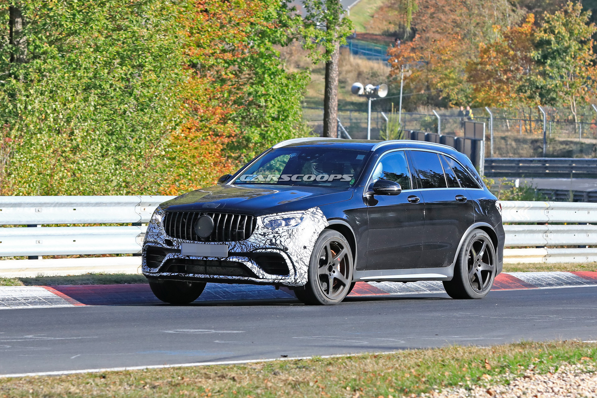 2019 mercedes amg glc63 facelift spy 35 2020 Mercedes-AMG GLC 63 Gets A Mild Makeover, Coming Next Year