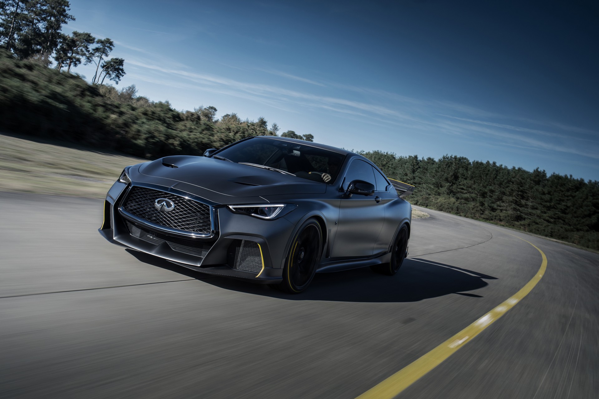 Infiniti Project Black S Concept-31 Infiniti Project Black S Concept With F1 Hybrid Tech Has The Power Go After M4, RS5