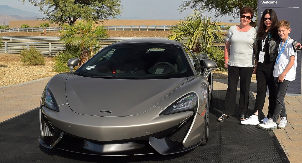 McLaren’s Daughter Delivers A Special 570S At A Special Event