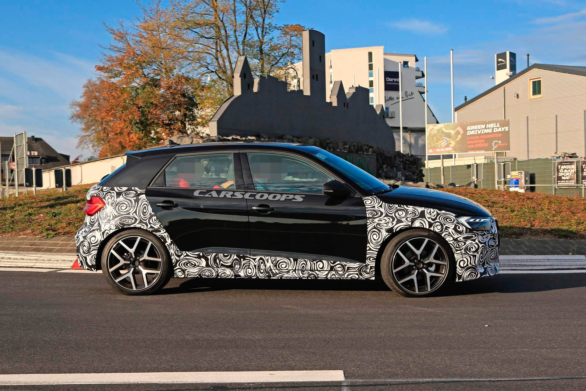 Audi A1 Allroad spy shots 7 All-New Audi A1 Spied Developing An Allroad Personality