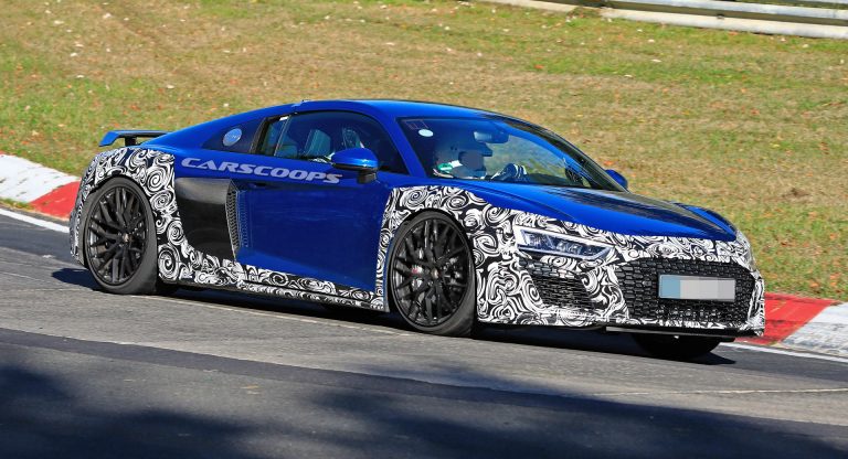 Audi Takes Its Facelifted R8 To The Nurburgring | Carscoops
