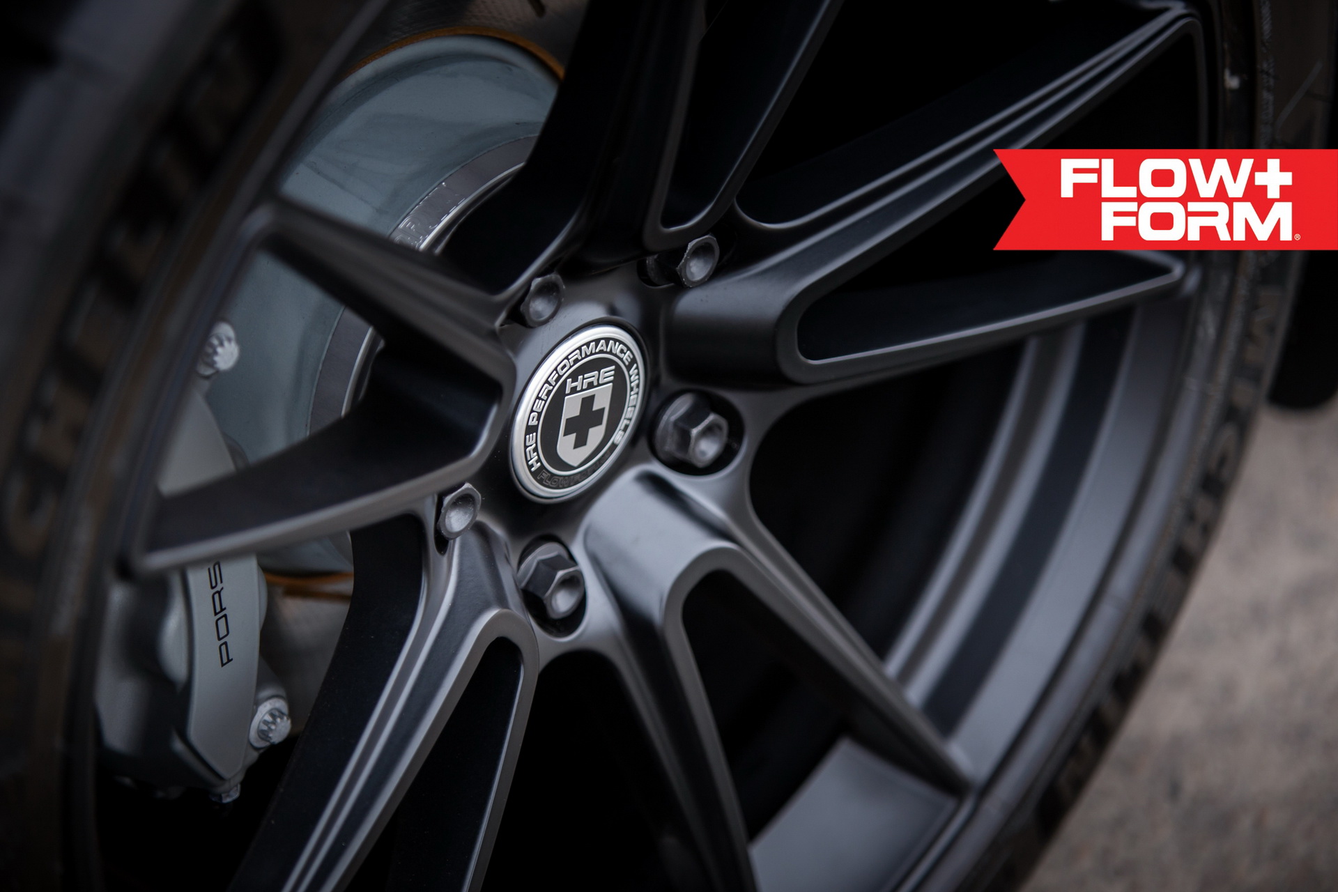 porsche panamera 4s hre wheels tarmac 5 Porsche Panamera 4S Straps On ‘Tarmac’ (i.e. Black) Custom Wheels