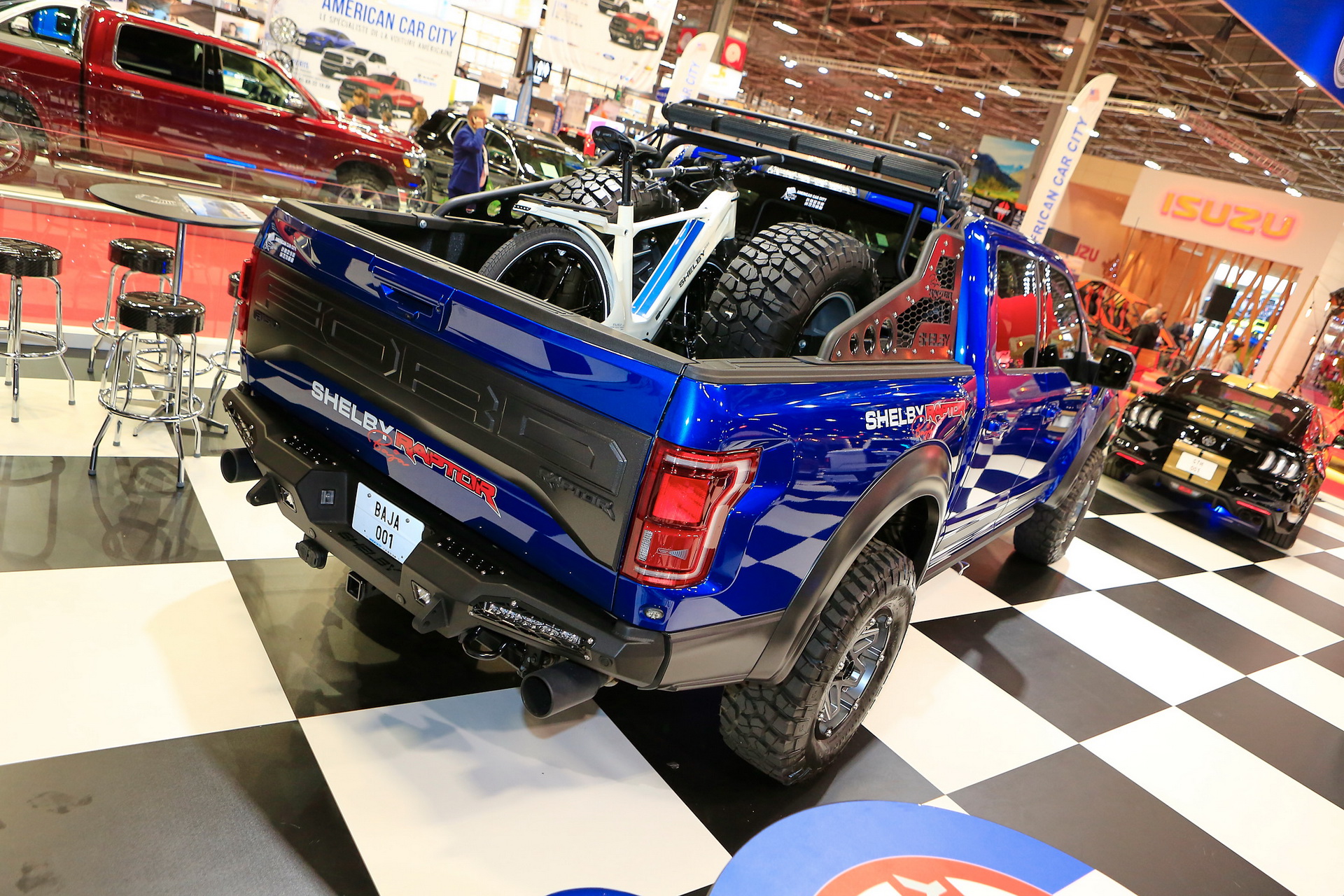 shelby car lineup 2018 paris motor show 3 Shelby Brings Army Of Rowdy Muscle Cars And Trucks To Paris